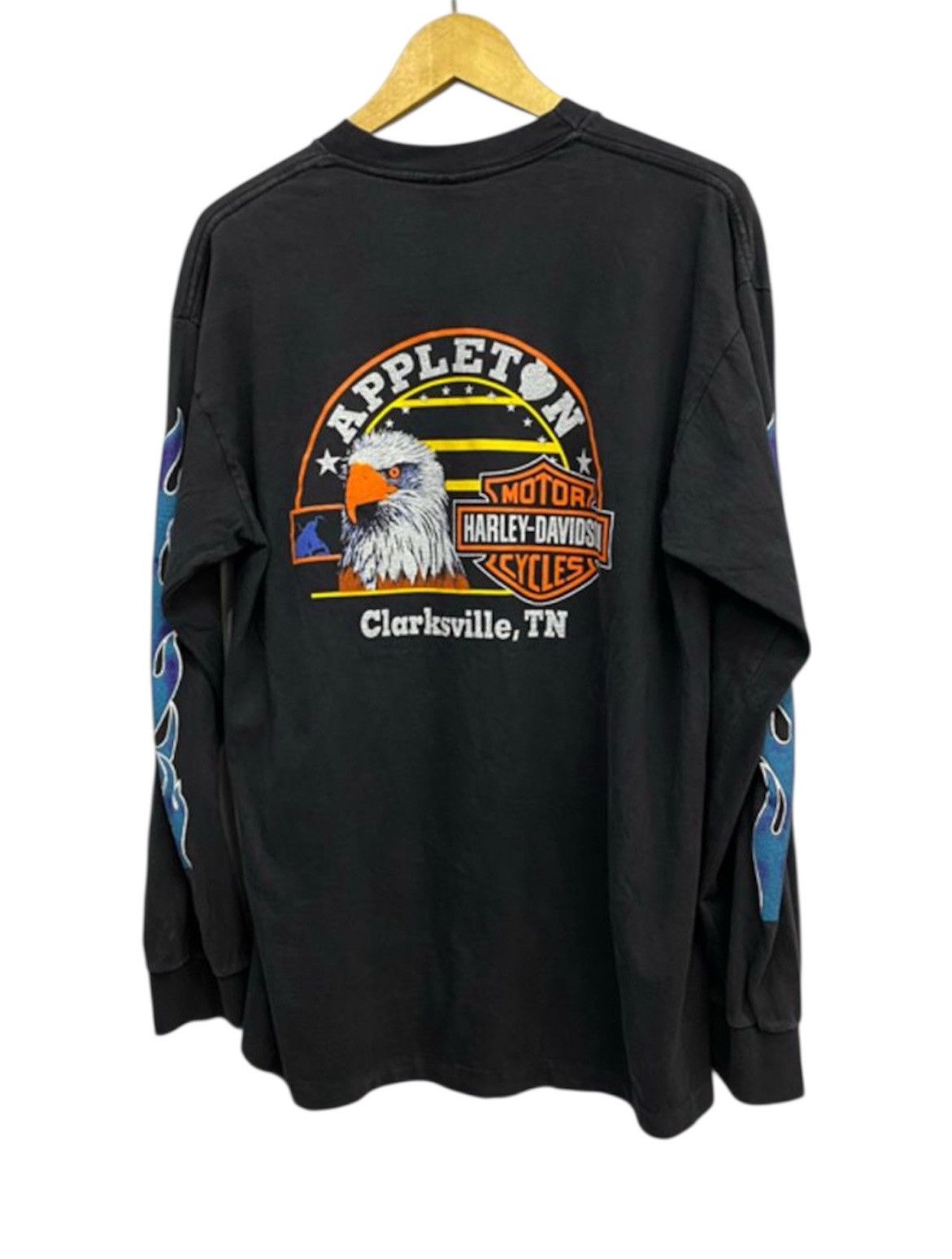 Harley Davidson Vintage Harley Davidson Longsleeve Size US L / EU 52-54 / 3 - 4 Thumbnail