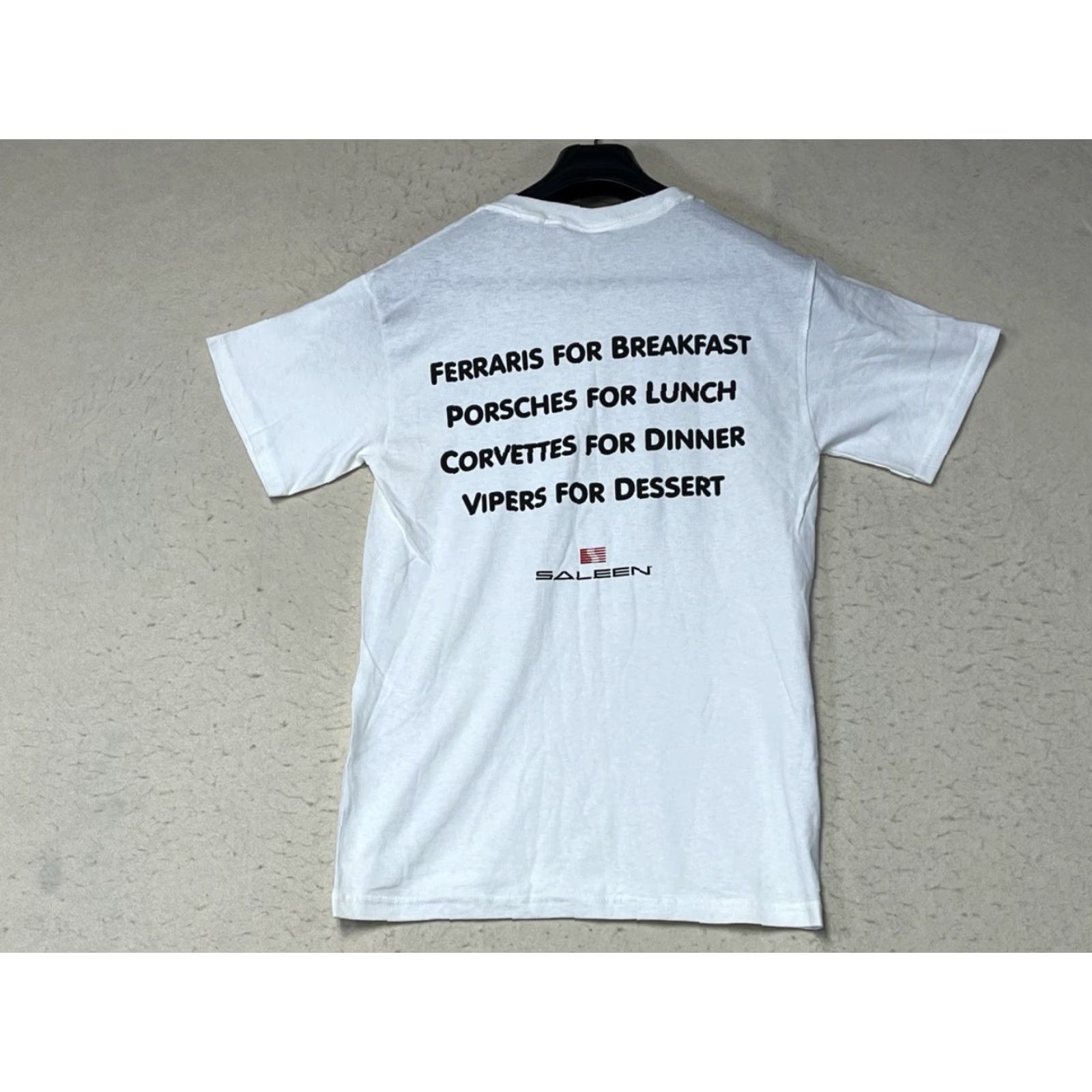 Vintage NWT Sallen White Car Race Short Sleeve T-Shirt Size Small Size US S / EU 44-46 / 1 - 2 Thumbnail