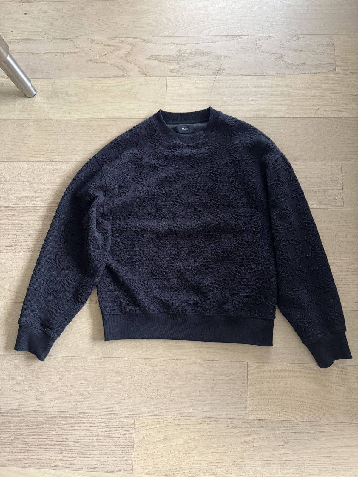 Amiri Amiri MA Quad Jacquard Crewneck Sweatshirt Size US L / EU 52-54 / 3 - 1 Thumbnail