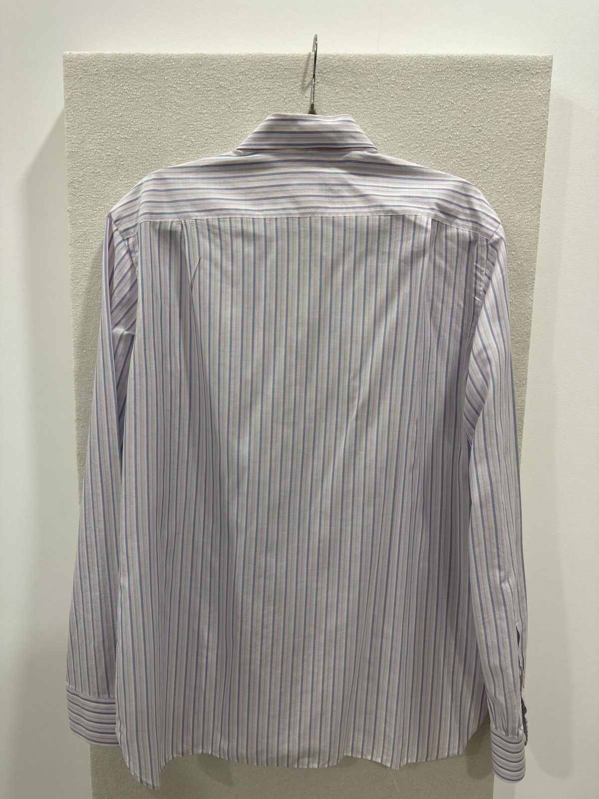 Luigi Borrelli Luigi Borrelli Striped Shirt Size US L / EU 52-54 / 3 - 2 Thumbnail