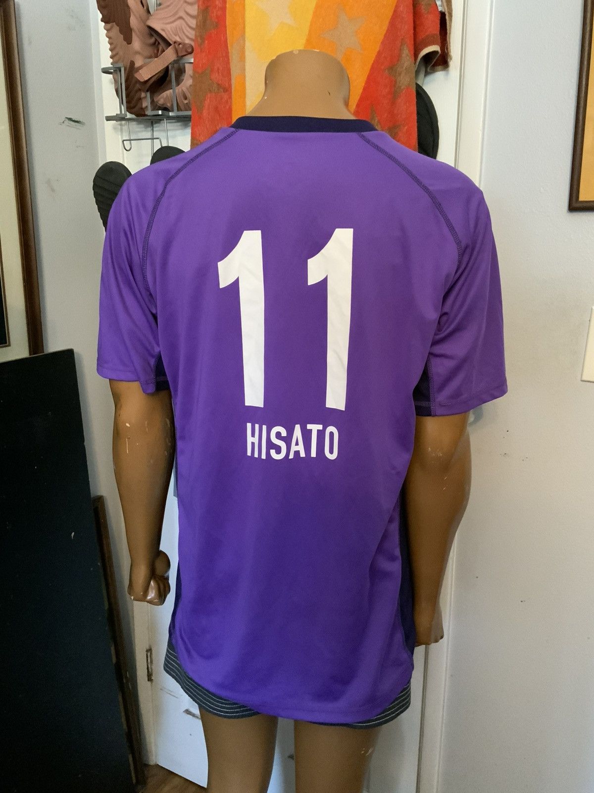 Japanese Brand J1League Sanfrecce Hiroshima Hisato Sato Japan Soccer Jersey Size US L / EU 52-54 / 3 - 11 Thumbnail