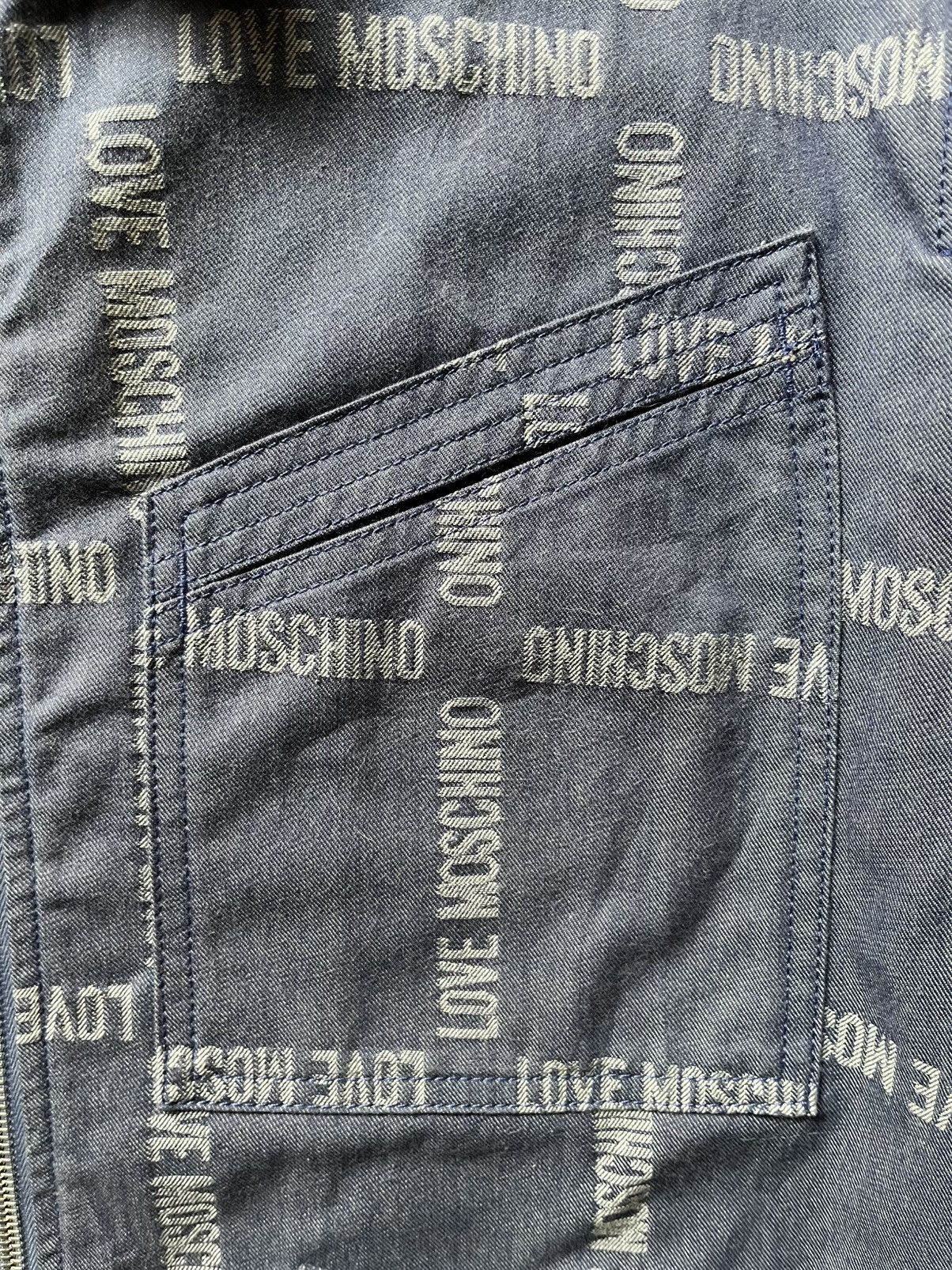 Moschino Love moschino AOP work jacket Size US XL / EU 56 / 4 - 5 Thumbnail