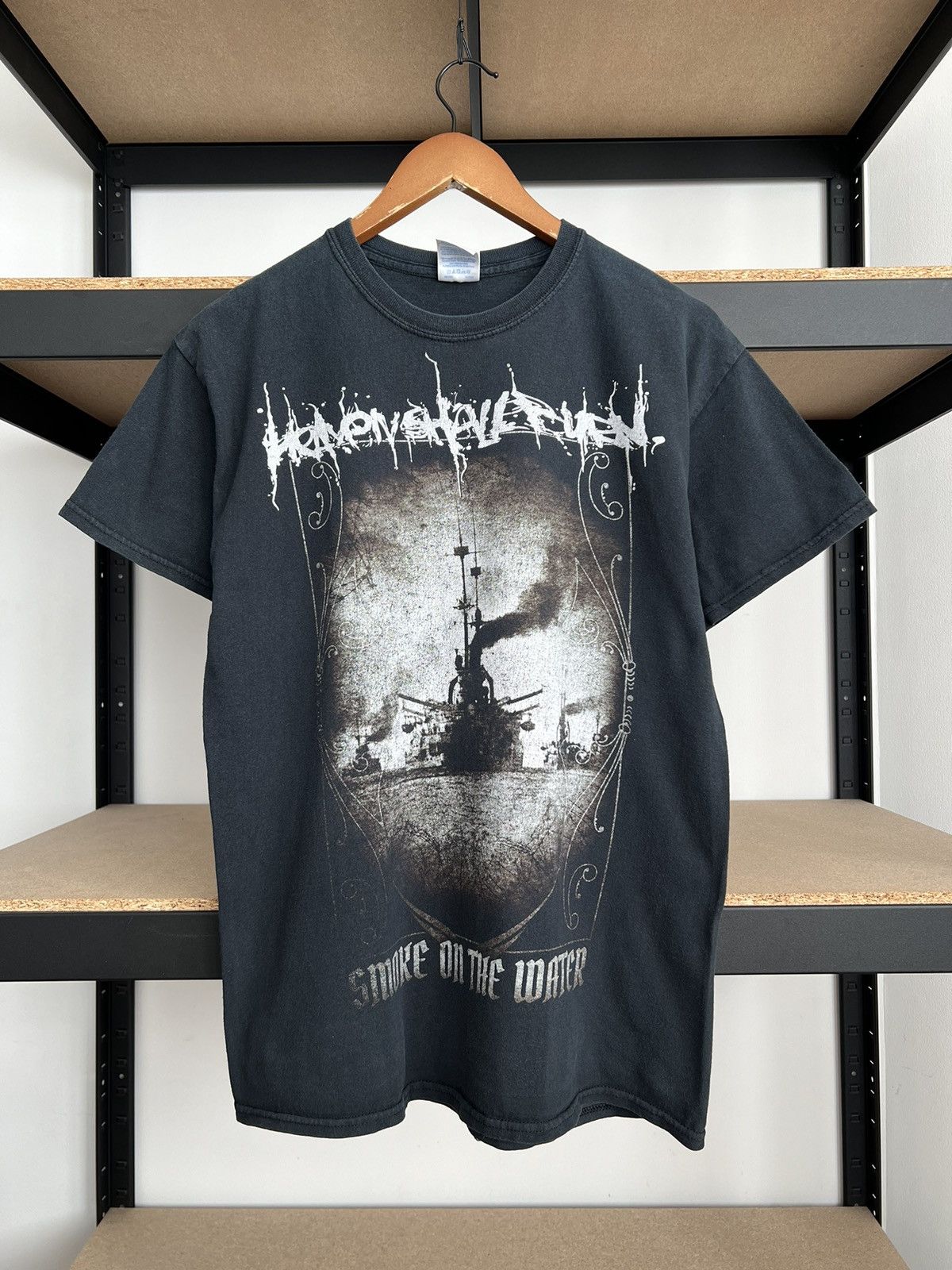 Band Tees Vintage 2000s Heaven Shall Burn Metal Band Black T-shirt Size US M / EU 48-50 / 2 - 1 Thumbnail