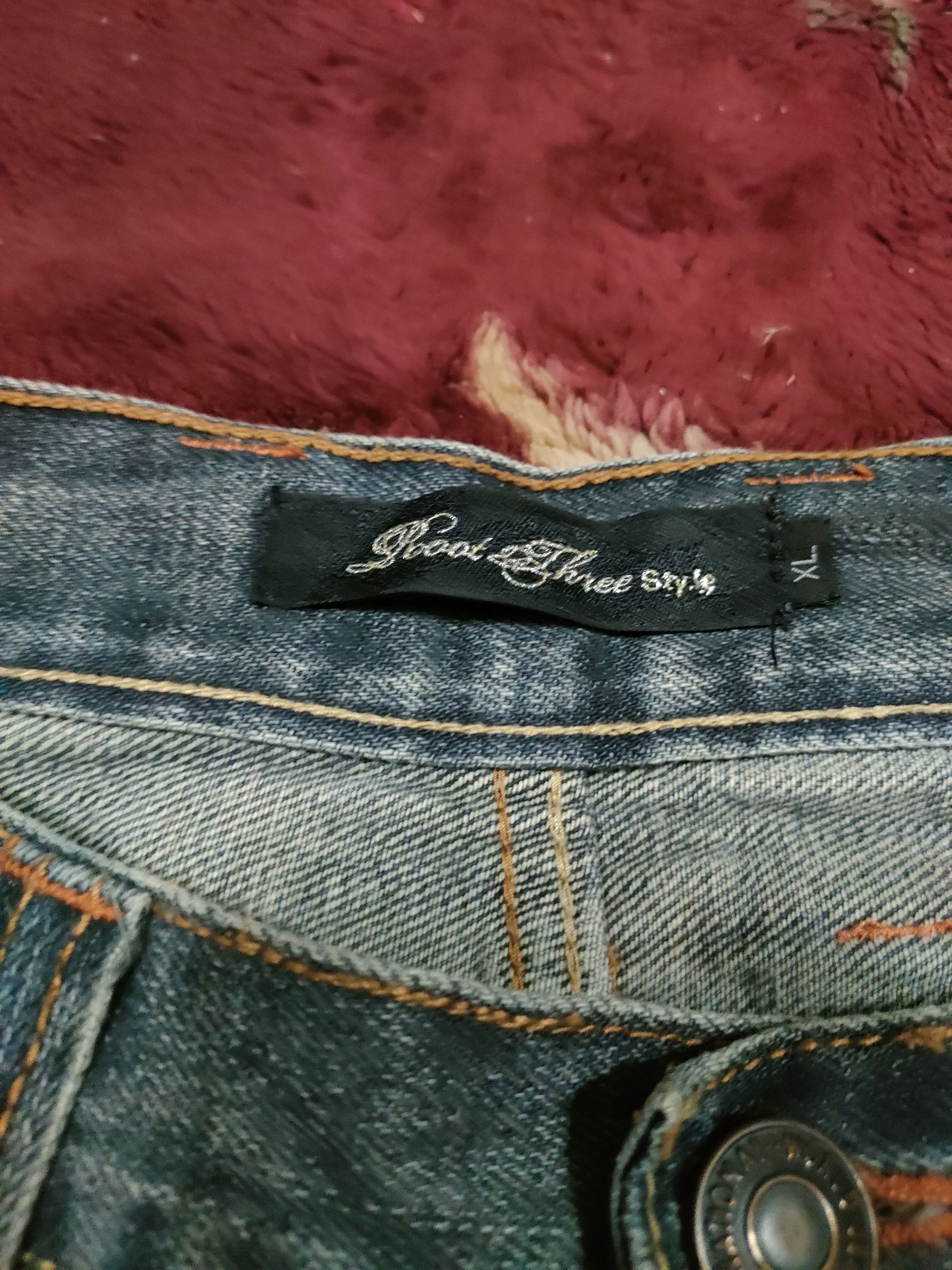 If Six Was Nine × Japanese Brand Flare🔥Roat & Three Style Jeans Size US 34 / EU 50 - 9 Thumbnail