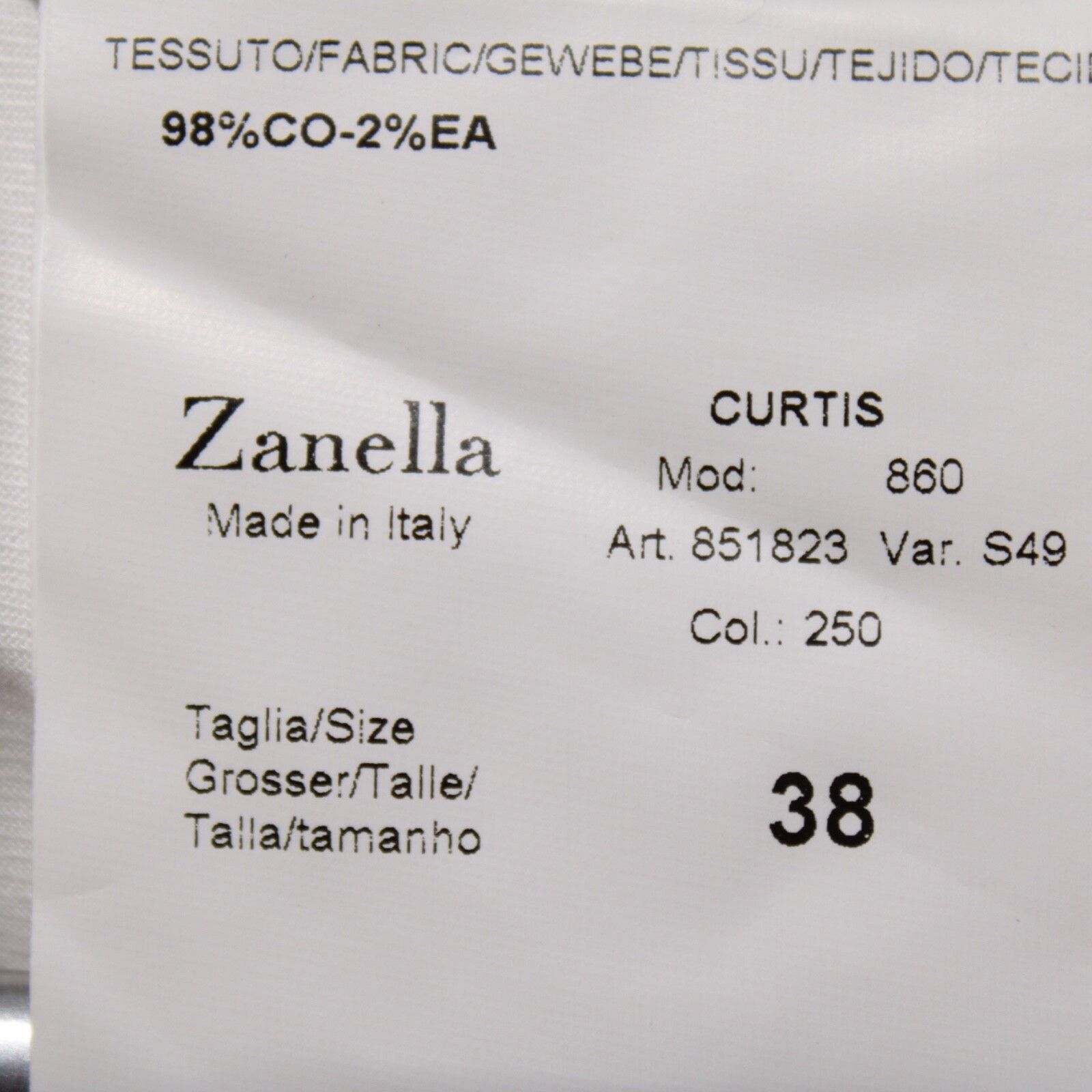 Zanella Zanella New with tags Chino Size 38 US In Beige Size US 38 / EU 54 - 6 Thumbnail