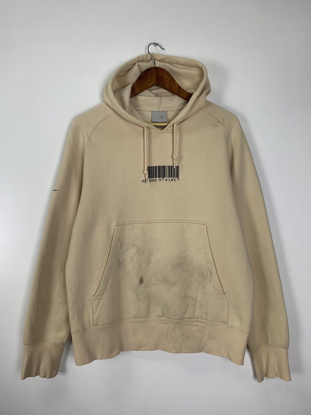 Nike × Vintage Vintage Nike hoodie Size US L / EU 52-54 / 3 - 2 Thumbnail