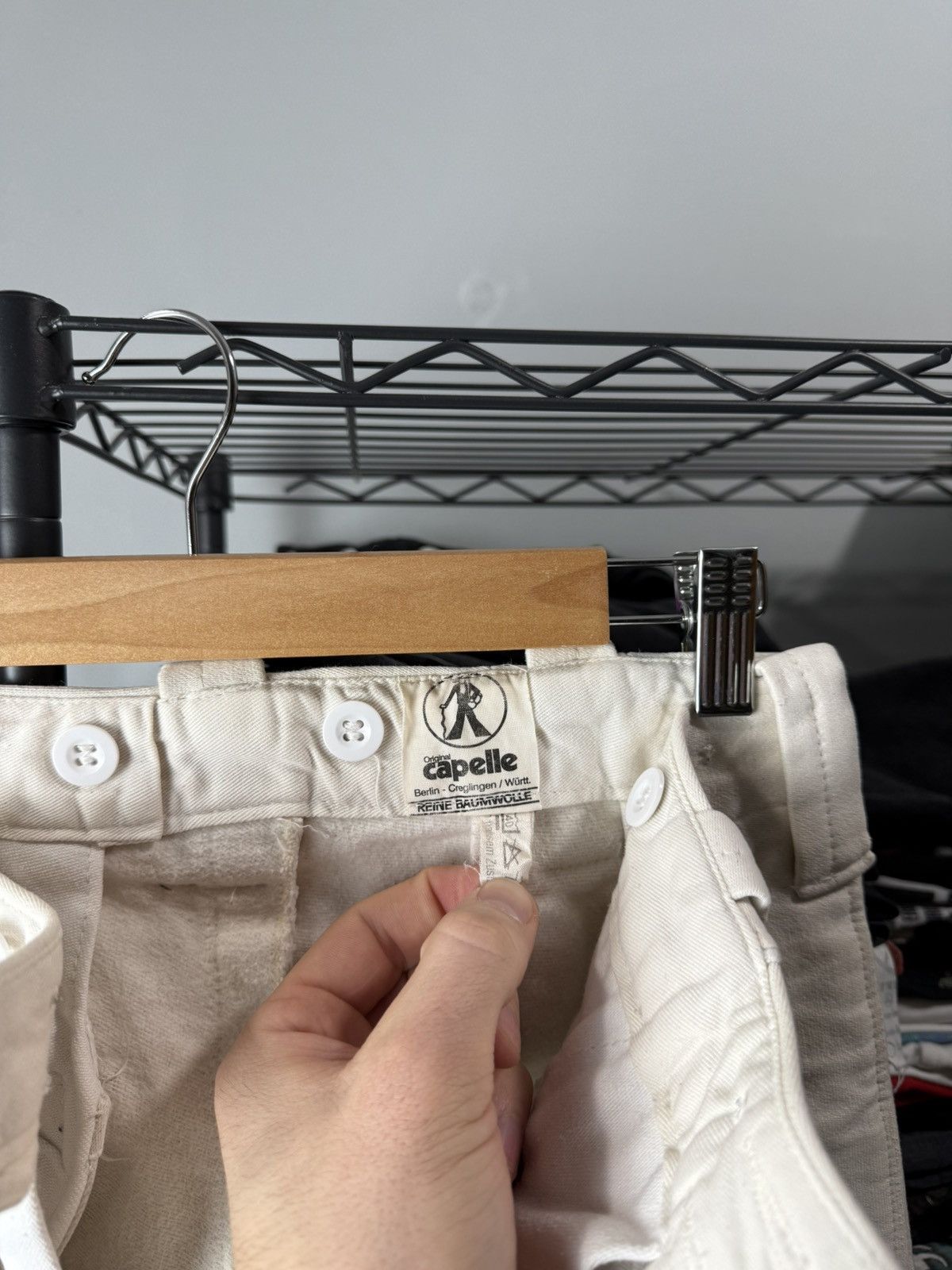 Vintage 💥Rare! 1930s Vintage Original Capelle Heavy Work Pants Size US 30 / EU 46 - 7 Thumbnail
