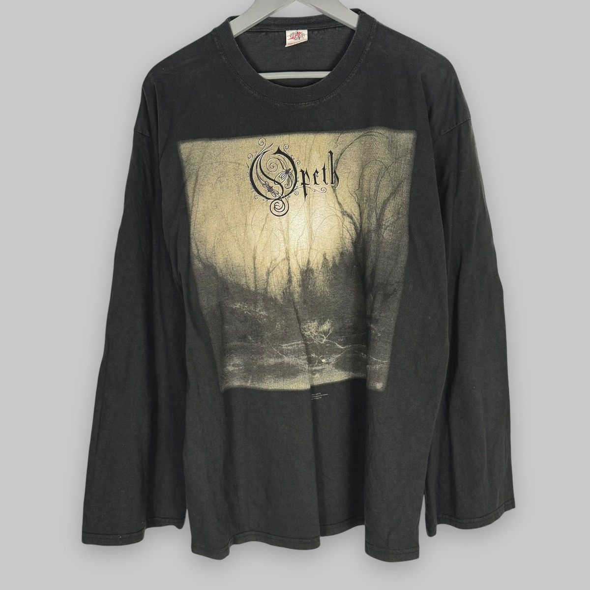 Band Tees Vintage 2001 Opeth Blackwater Park LS Album Promo T Shirt Size US XL / EU 56 / 4 - 1 Thumbnail