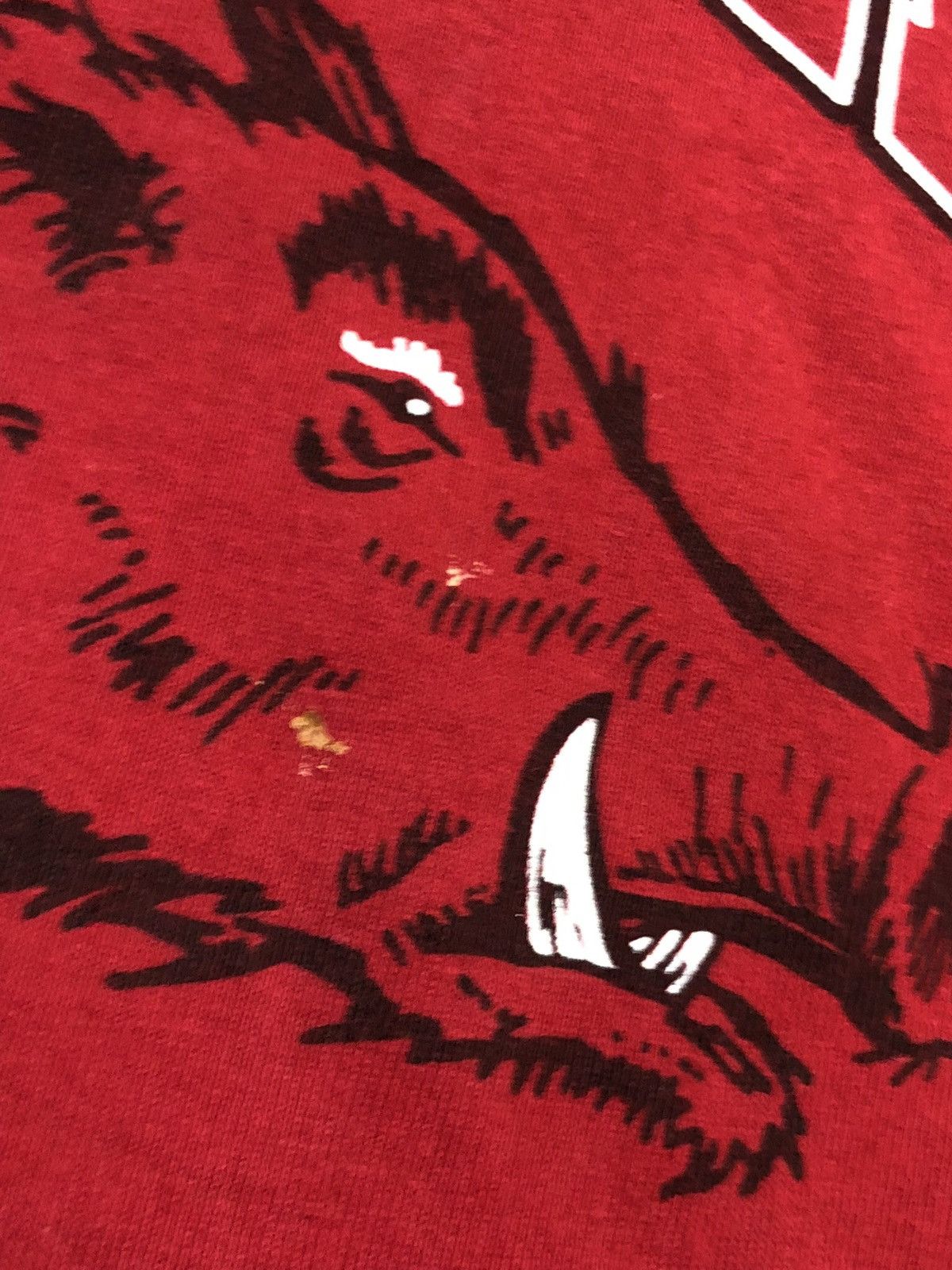 Vintage 90s Arkansas Razorbacks Tee Size US XL / EU 56 / 4 - 3 Thumbnail