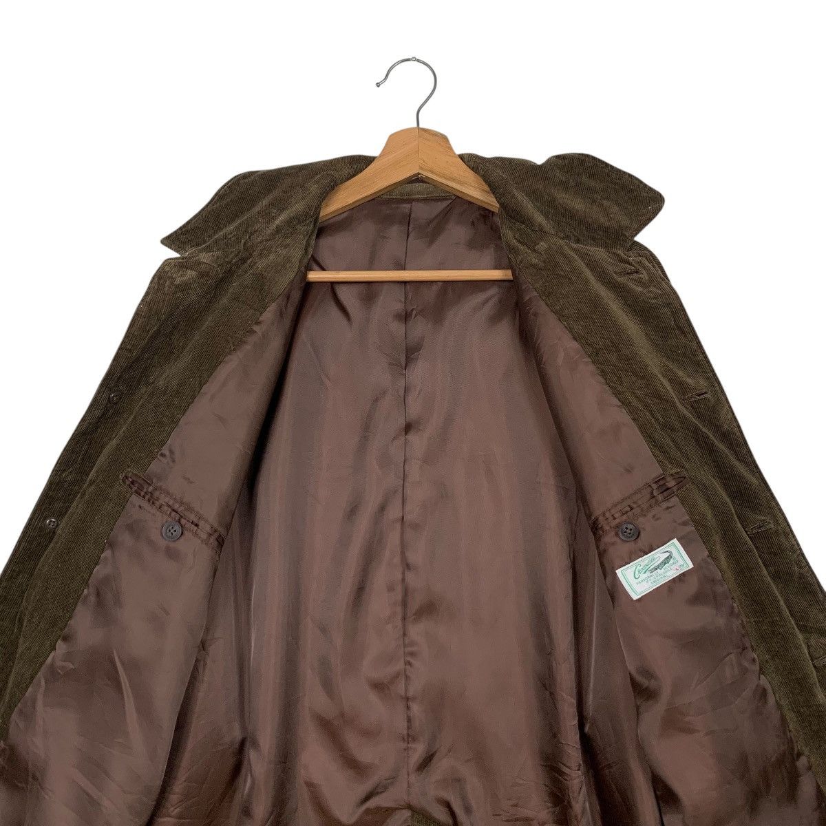 Japanese Brand CROCODILE Three Pocket Casual Corduroy Jacket #2414-C108 Size US L / EU 52-54 / 3 - 10 Thumbnail