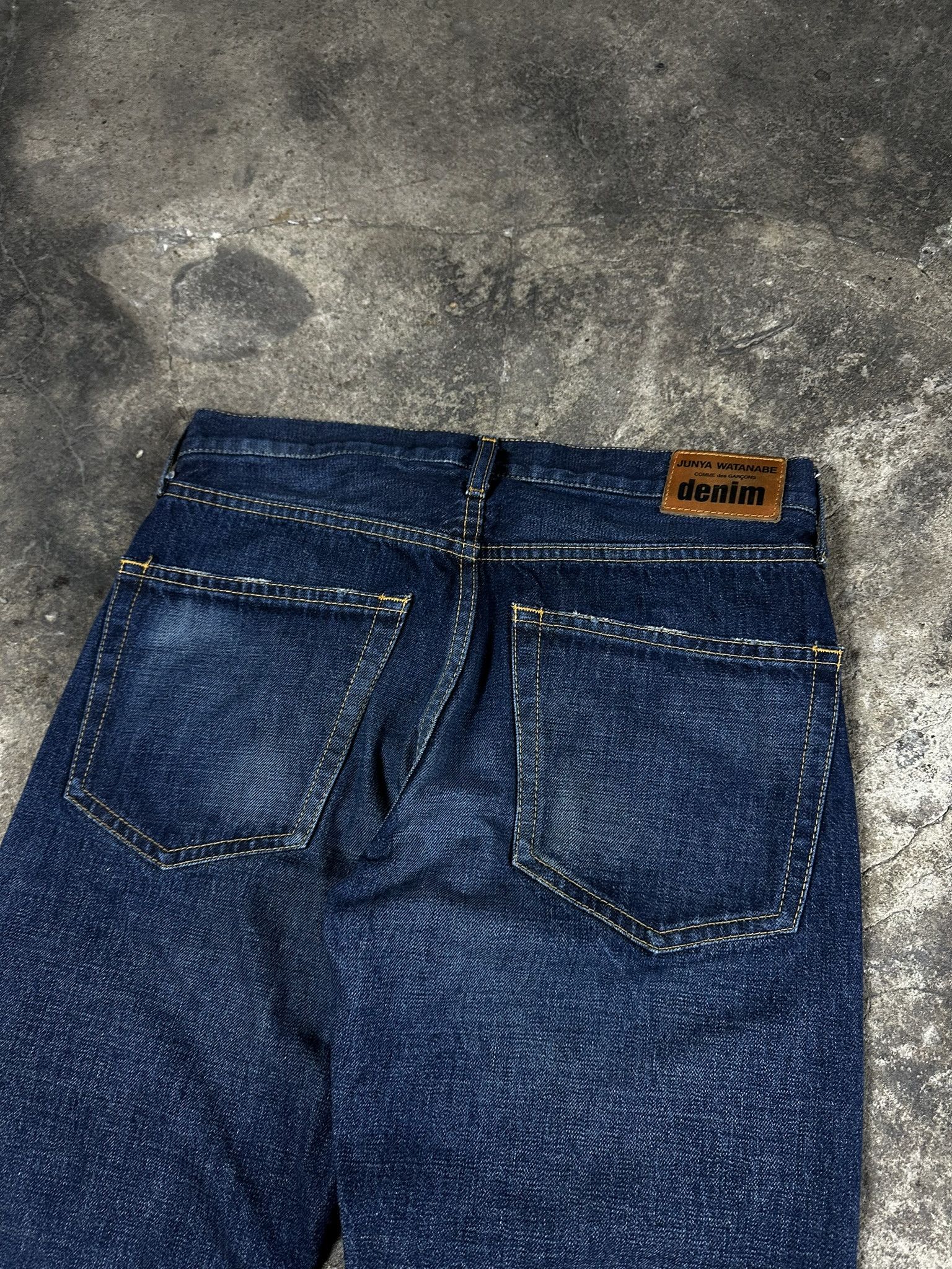 Junya Watanabe 2012 Junya Watanabe Straight Selvedge Jeans Size US 30 / EU 46 - 4 Thumbnail