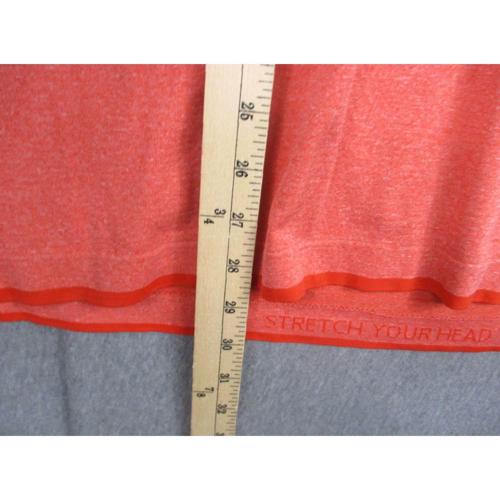 Lululemon VINTAGE Lululemon Shirt Mens XL Stretch Your Head Striped Tee Defect Size US L / EU 52-54 / 3 - 7 Thumbnail