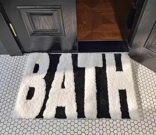 Handmade Non-Slip Bathroom Rug Carpet Size ONE SIZE - 3 Thumbnail