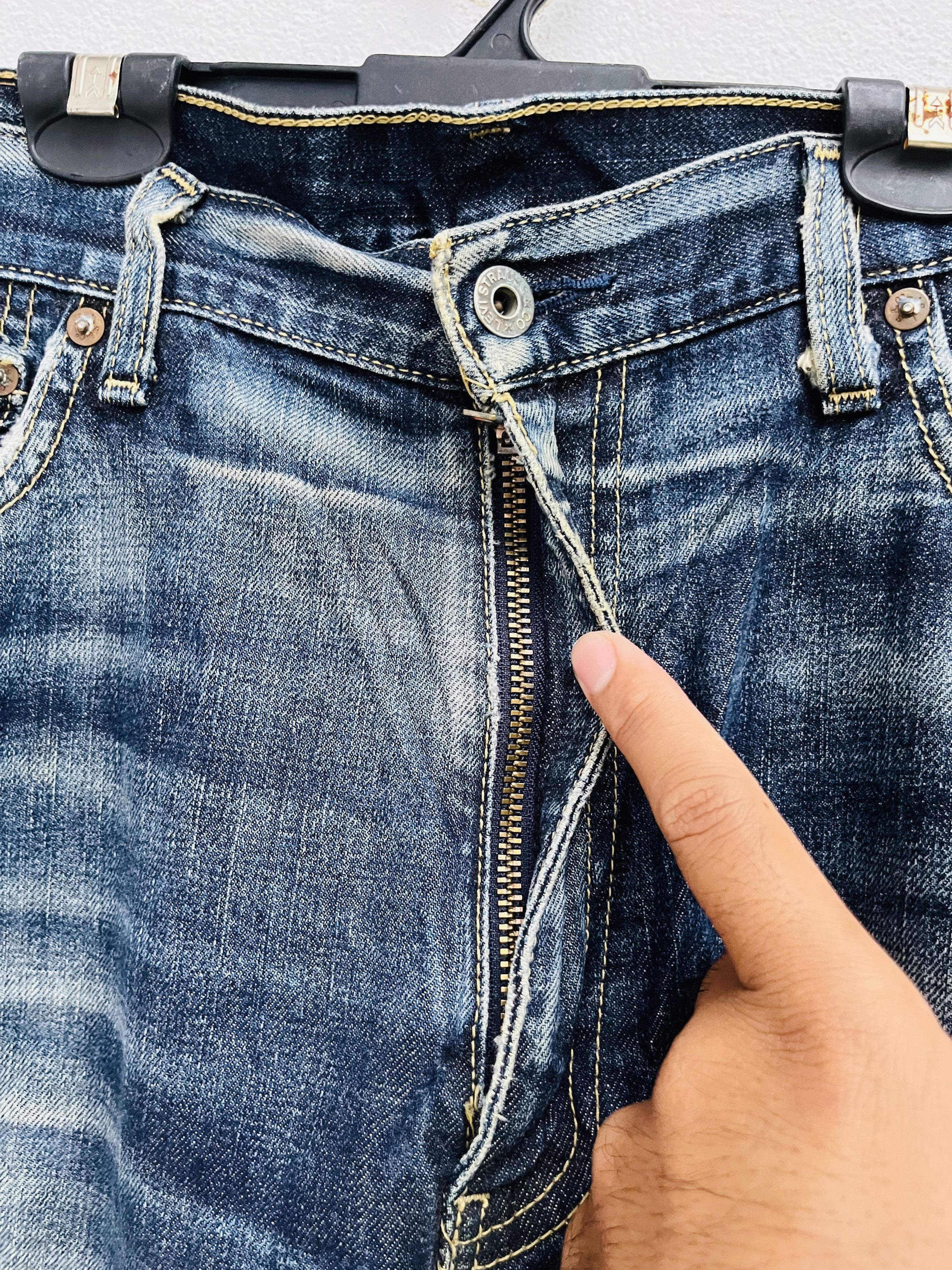 Levi's Vintage Clothing × Vintage Vintage Levis Japanese Distressed Fashion Style Size US 38 / EU 54 - 6 Thumbnail