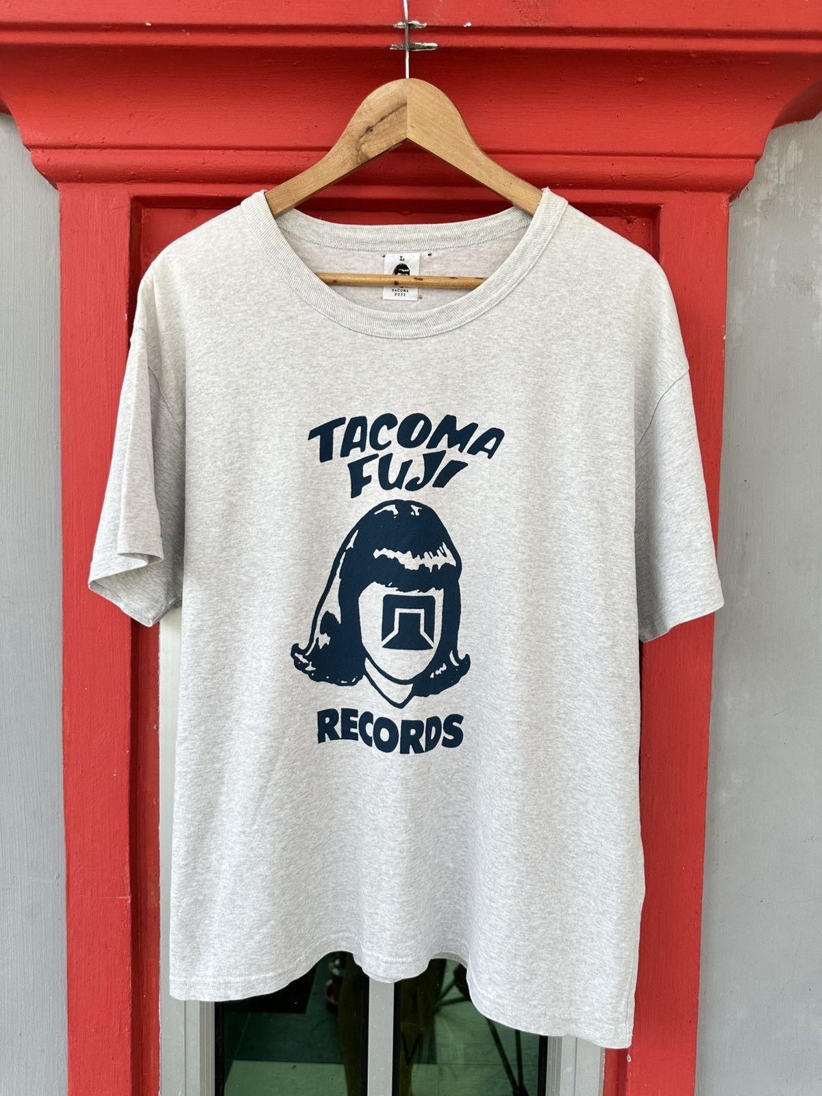 Japanese Brand Tacoma Fuji Record Japanese Tee Size US L / EU 52-54 / 3 - 1 Thumbnail