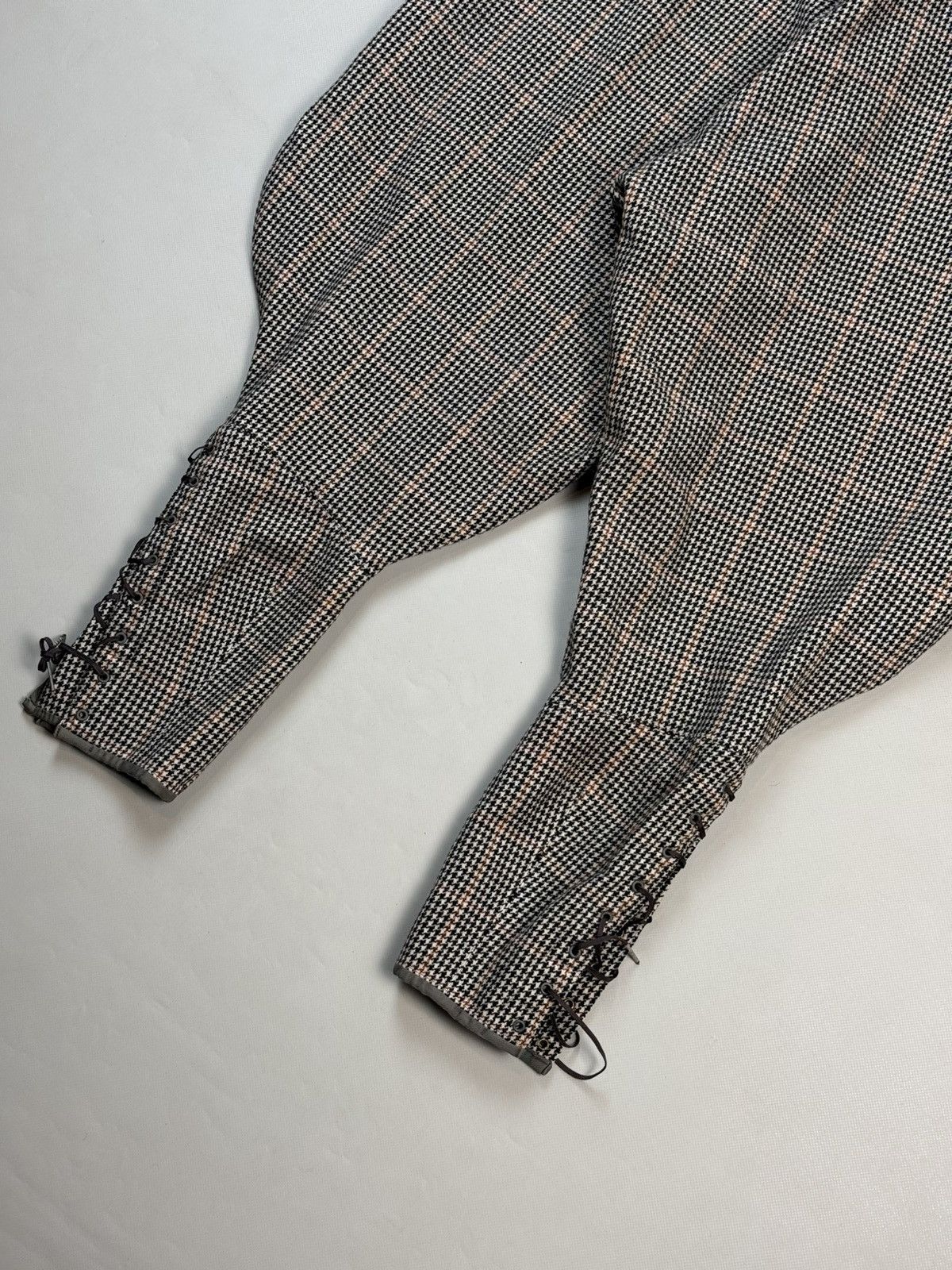 Vintage 1930’s Houndstooth Jodhpur Back Buckle Riding Breeches Pants Size US 36 / EU 52 - 23 Thumbnail