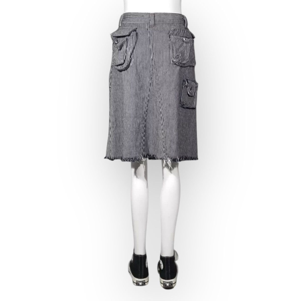 Issey Miyake × Sunao Kuwahara Sunao Kuwahara by Issey Miyake Midi Skirt Size 30" / US 8 / IT 44 - 2 Thumbnail