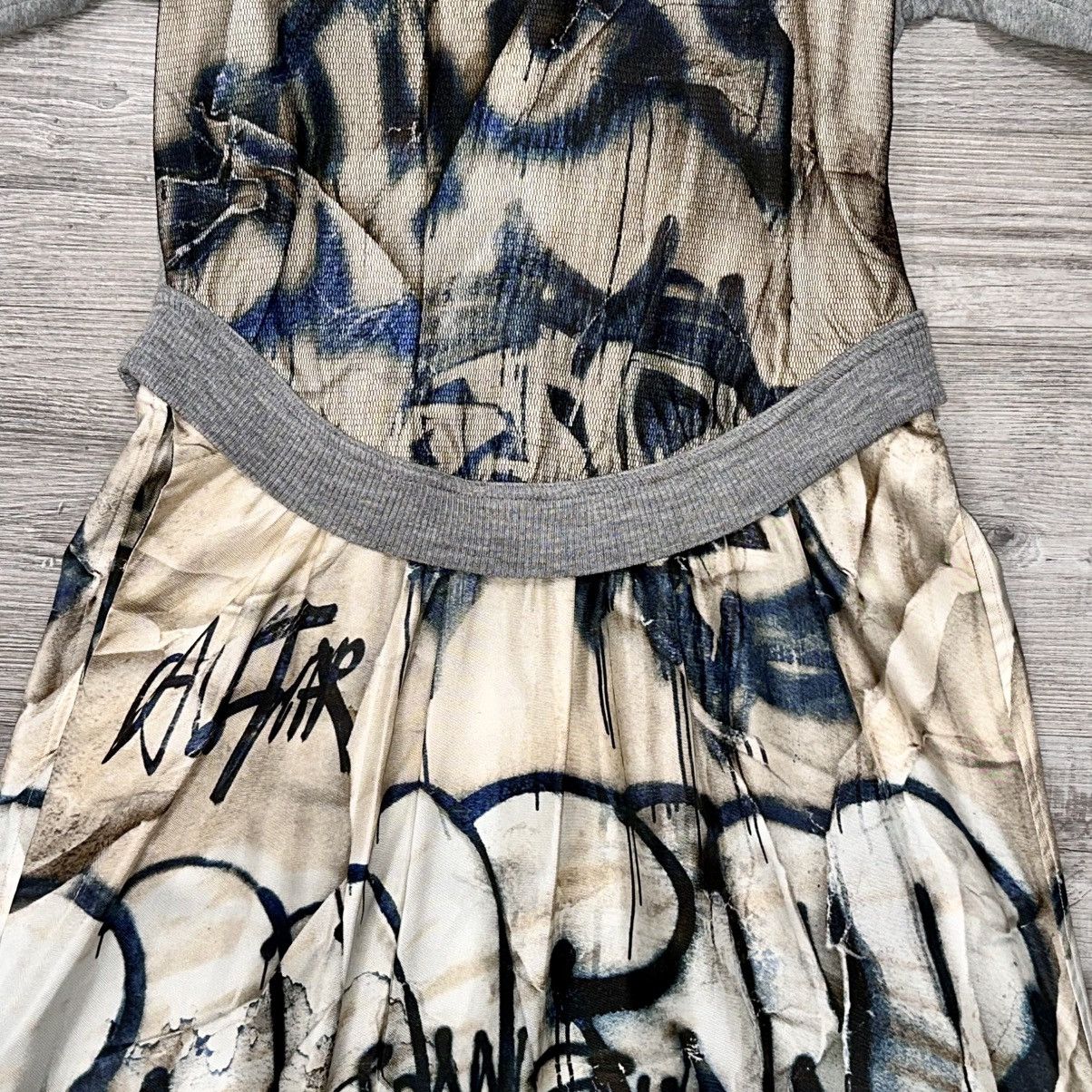 Jean Paul Gaultier RARE NWT JEAN PAUL GAULTIER GRAFFITI DRESS SIZE 4 US/38 IT Size S / US 4 / IT 40 - 3 Thumbnail