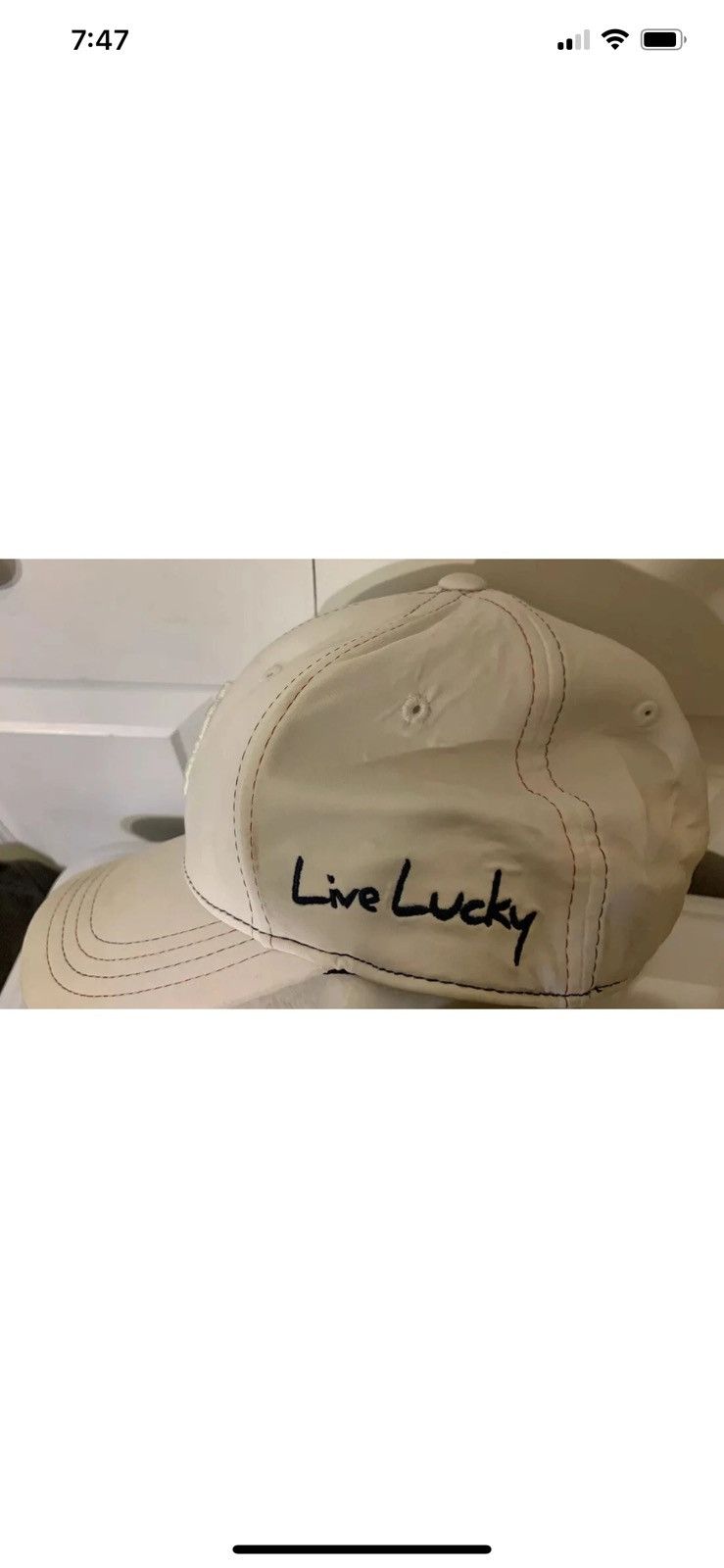 Other Black clover live lucky white cap hat s/m Size ONE SIZE - 4 Thumbnail