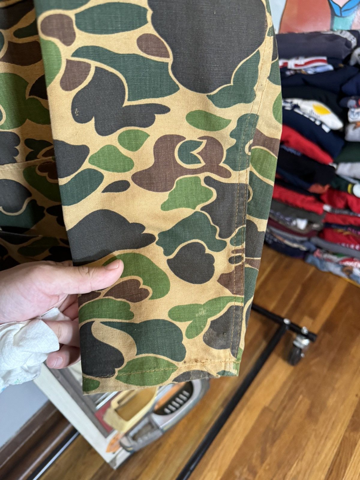 Vintage Vintage 1980s Camo Jacket Size US L / EU 52-54 / 3 - 9 Thumbnail
