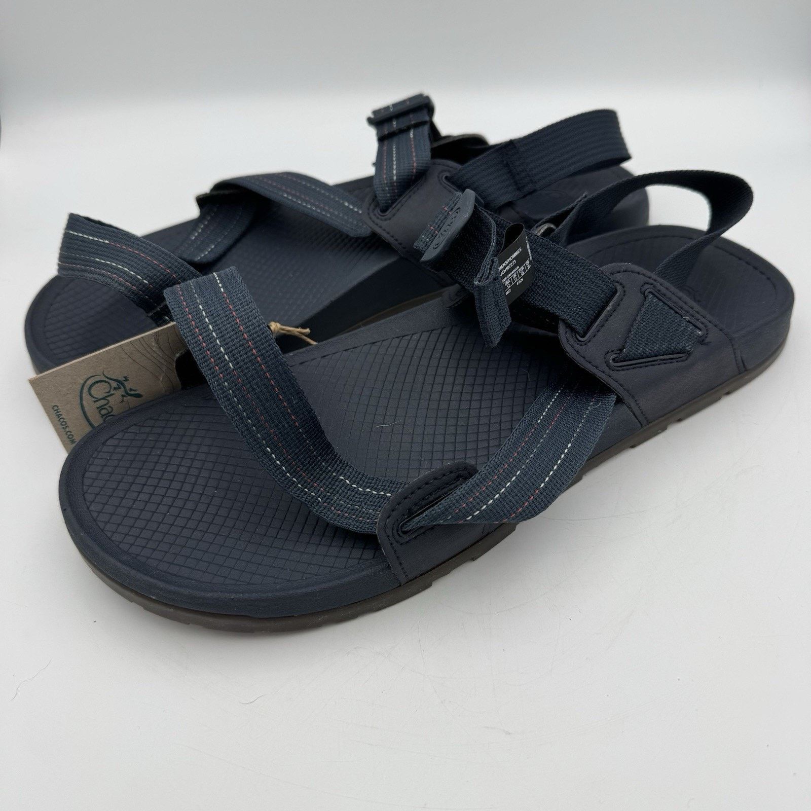 Chaco Chaco Men's Lowdown Sandals Size 12 Navy Strappy Beach NWT Size US 12 / EU 45 - 3 Thumbnail