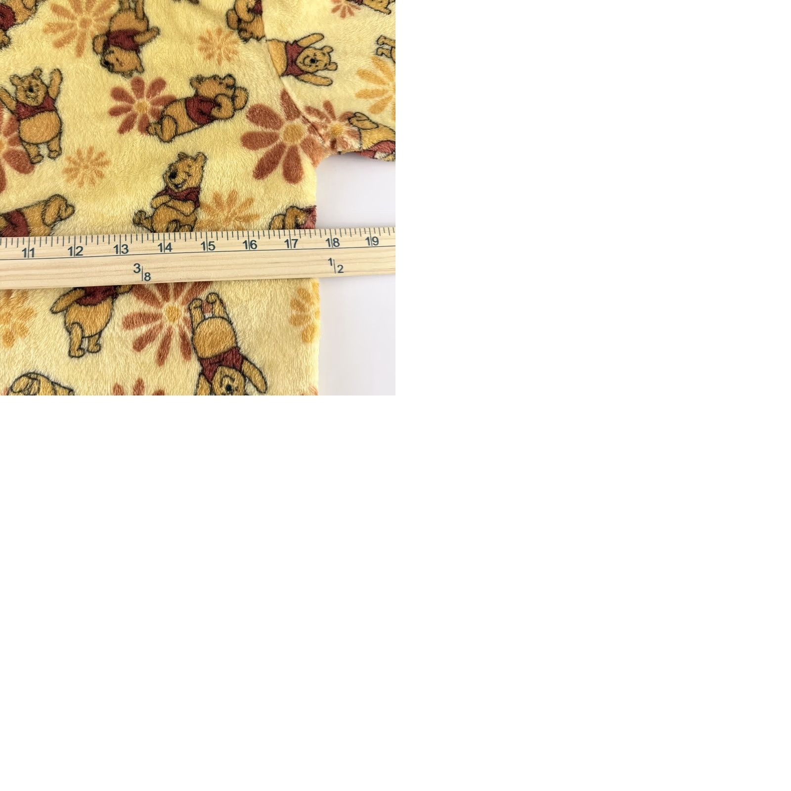 Disney Disney Winnie the Pooh Bear Hoodie Women XS Yellow Fuzzy Fleece Pullover Size XS / US 0-2 / IT 36-38 - 9 Thumbnail