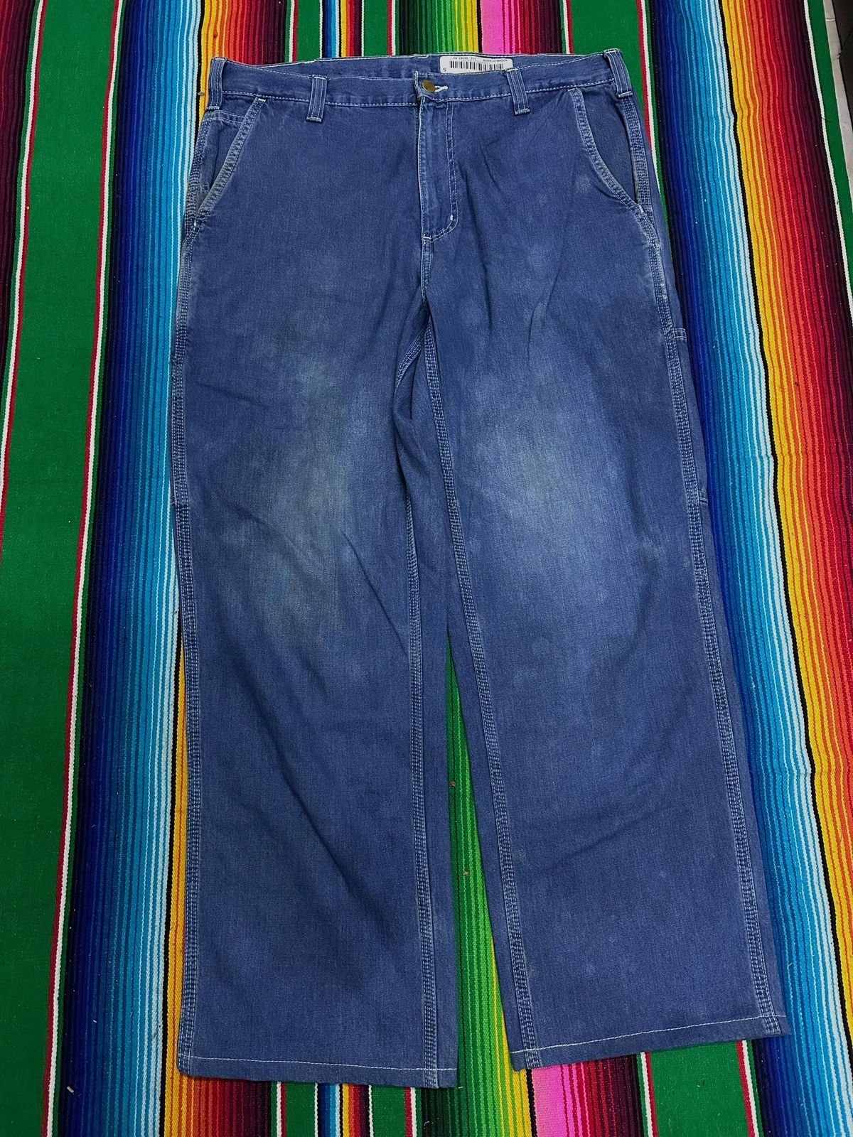 Carhartt Carhartt dungaree fit made in mexico 💥 Size US 36 / EU 52 - 2 Thumbnail