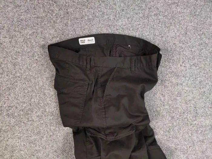 Japanese Brand Vintage Japanese Dark Oliver Cotton Cargo Pants Y2K Style Size US 34 / EU 50 - 14 Thumbnail