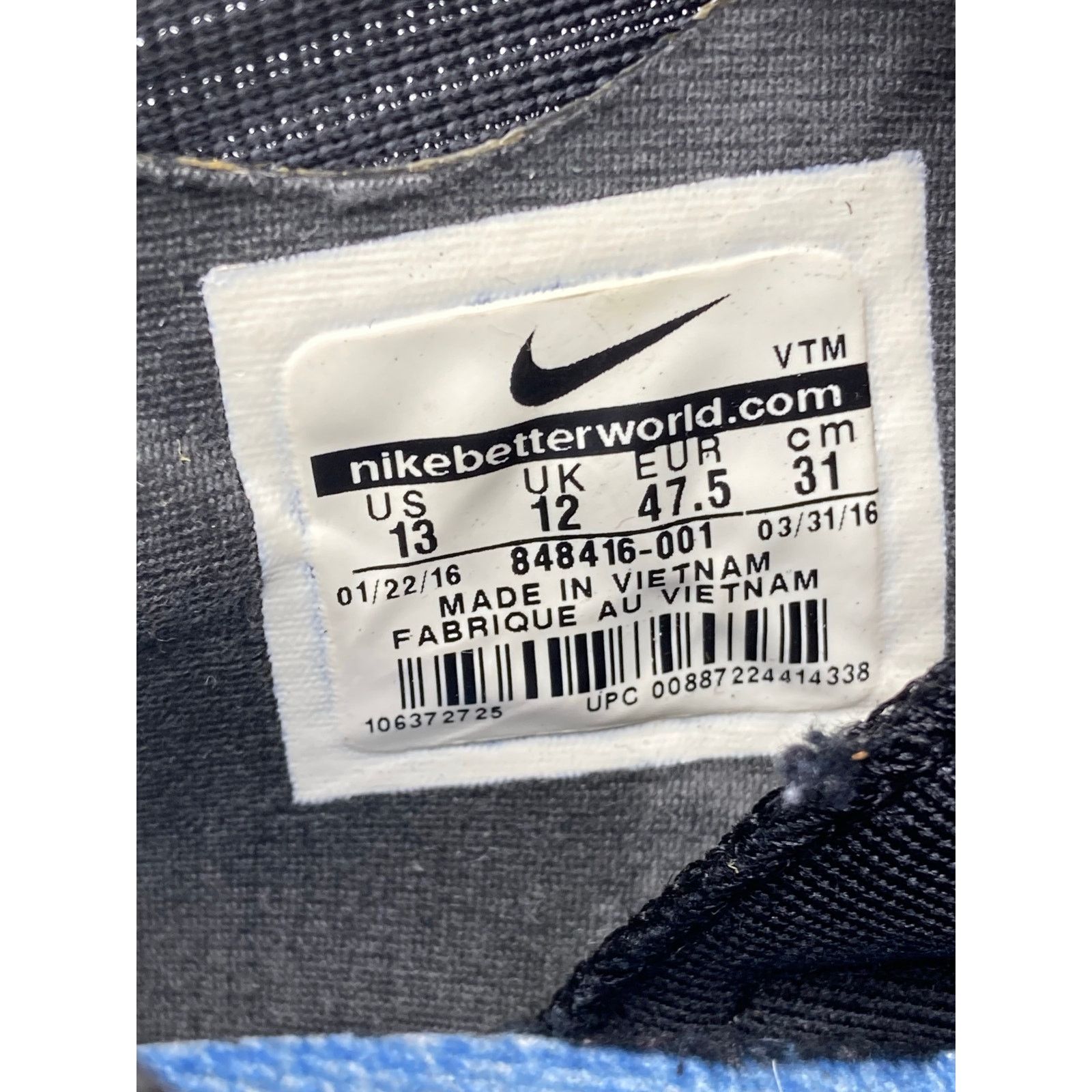 Nike Nike Free Train Instinct 'Hustle Hart' Mens Sneakers Size 13 Size US 13 / EU 46 - 13 Thumbnail