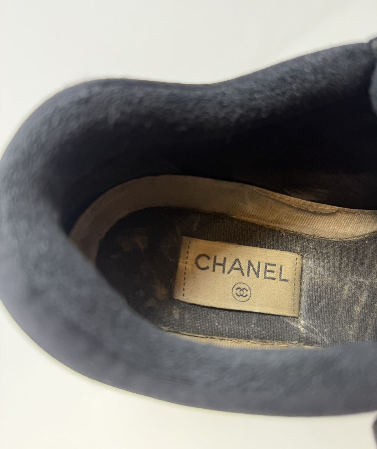 Chanel Chanel CC Triple Black Suede Trainer Sneaker Size US 8 / IT 38 - 8 Thumbnail