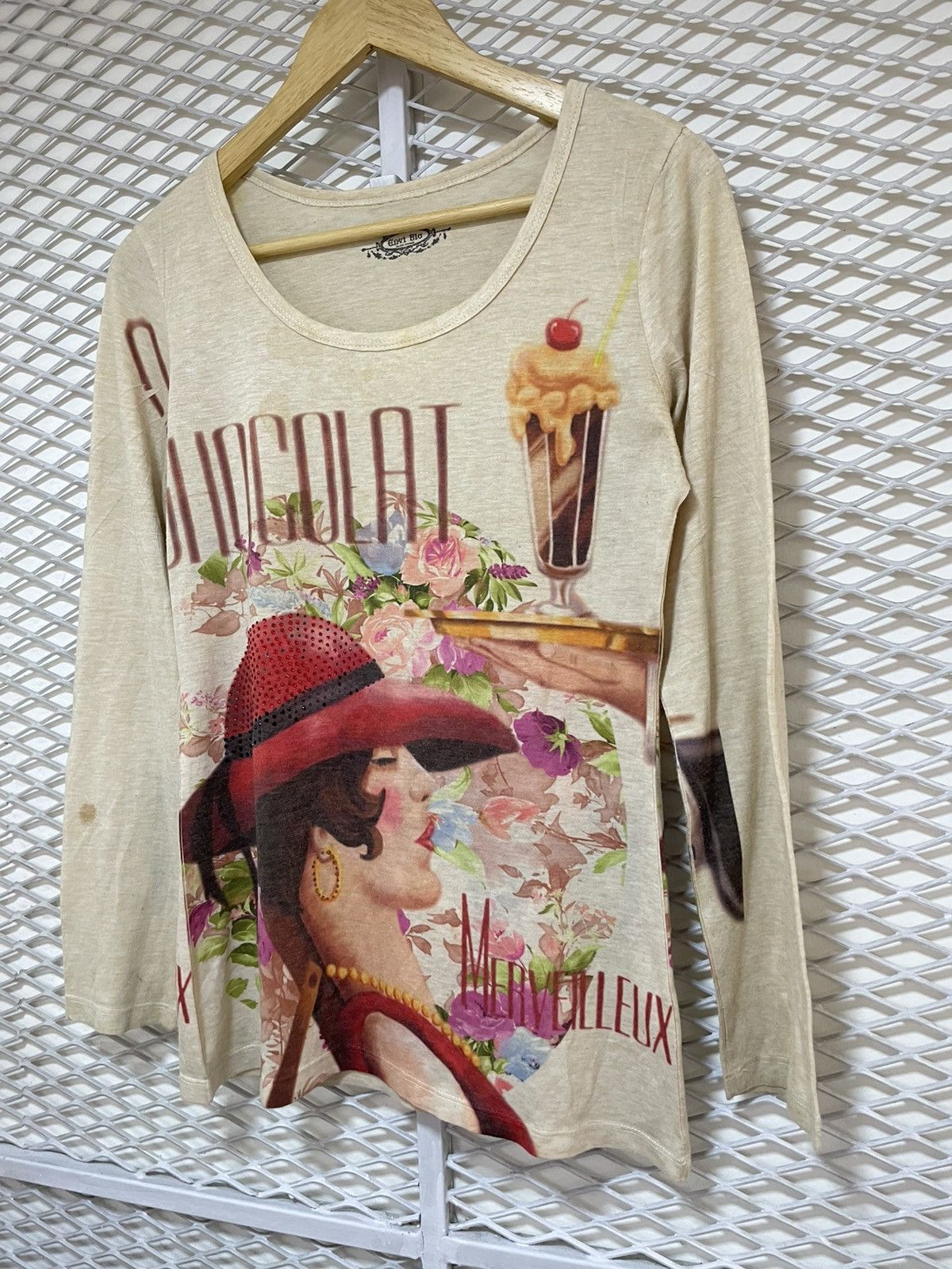 Hysteric Glamour ENVI BLU JEAN PAUL GAULTIER STYLE LONG SLEEVE Size US M / EU 48-50 / 2 - 3 Thumbnail