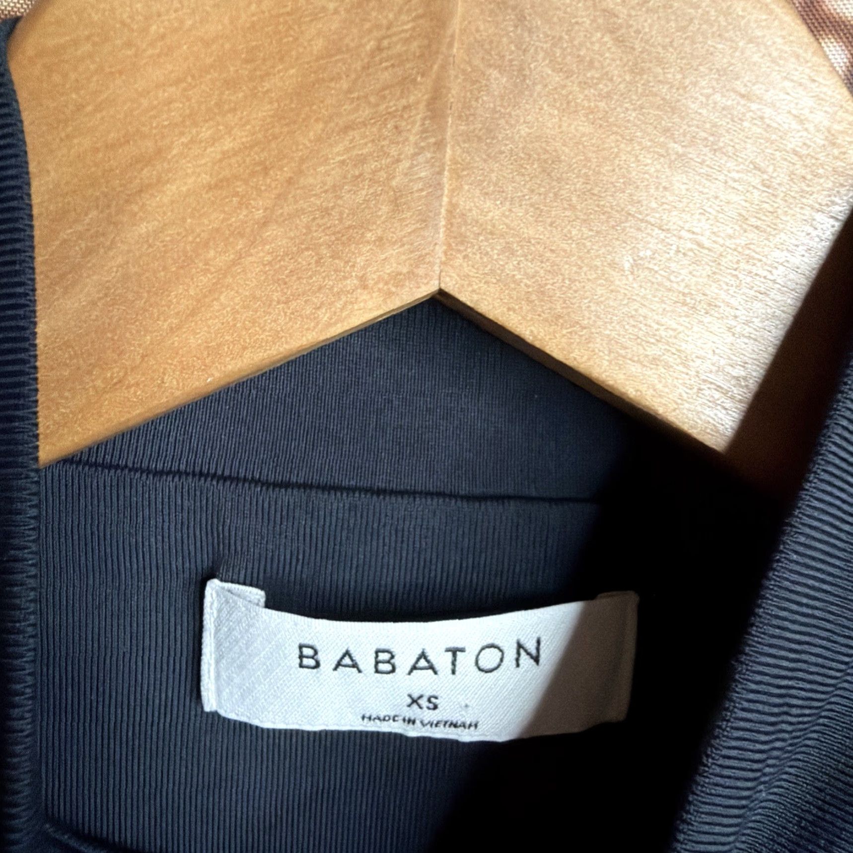 Vintage VINTAGE Babaton Shirt XS Turtleneck Long Sleeve Women Black Womens Size XS / US 0-2 / IT 36-38 - 2 Thumbnail