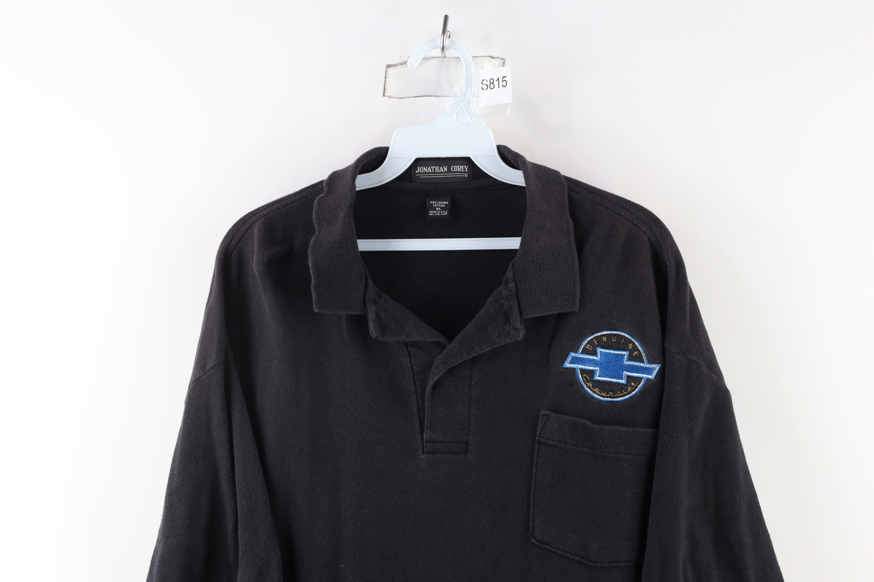 Vintage Vintage 80s 90s Genuine Chevrolet Collared Polo Shirt USA Size US XL / EU 56 / 4 - 2 Thumbnail