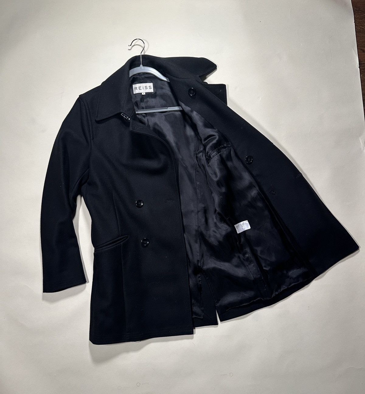 Reiss Black Peacoat Size US M / EU 48-50 / 2 - 4 Thumbnail