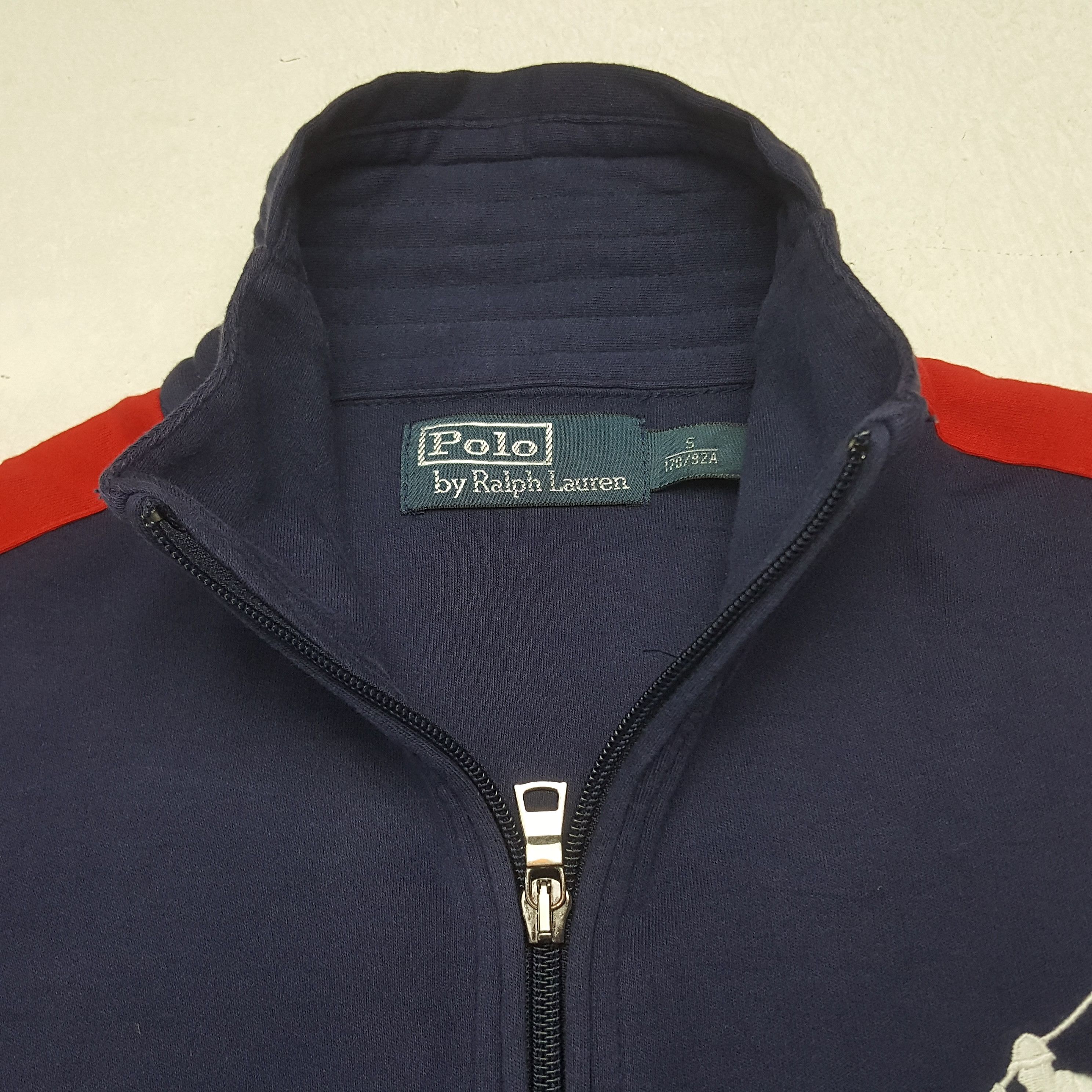 Polo Ralph Lauren × Vintage Vintage Polo by Ralph Lauren American Sweater Jacket C275N22 Size US M / EU 48-50 / 2 - 4 Thumbnail