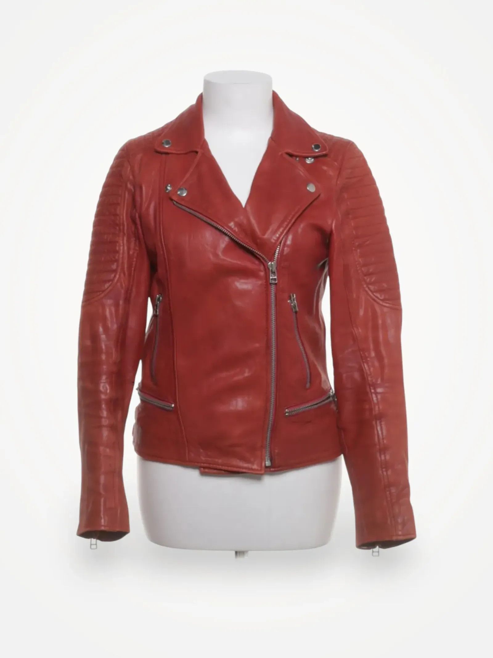 GOOSECRAFT Goosecraft Leather Jacket Size S / US 4 / IT 40 - 1 Thumbnail