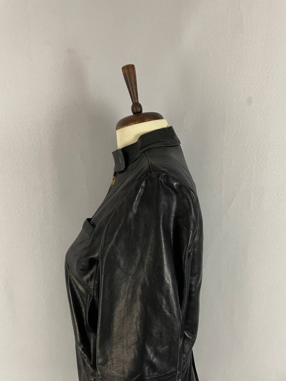 Maison Margiela Maison Margiela Leather Biker Black Jacket Size US XS / EU 42 / 0 - 5 Thumbnail