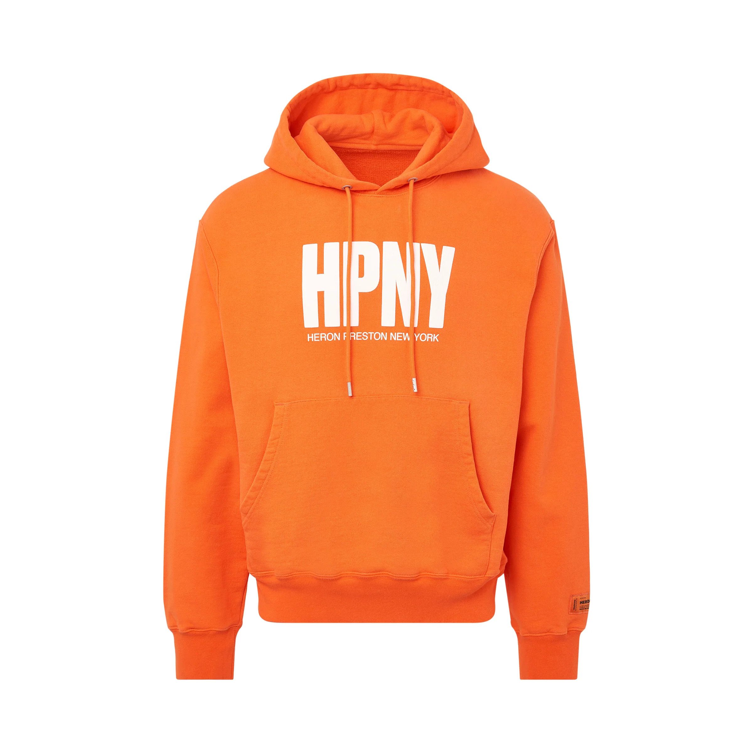 Heron Preston o1mris0824 Hoodie in Orange Size US L / EU 52-54 / 3 - 1 Thumbnail