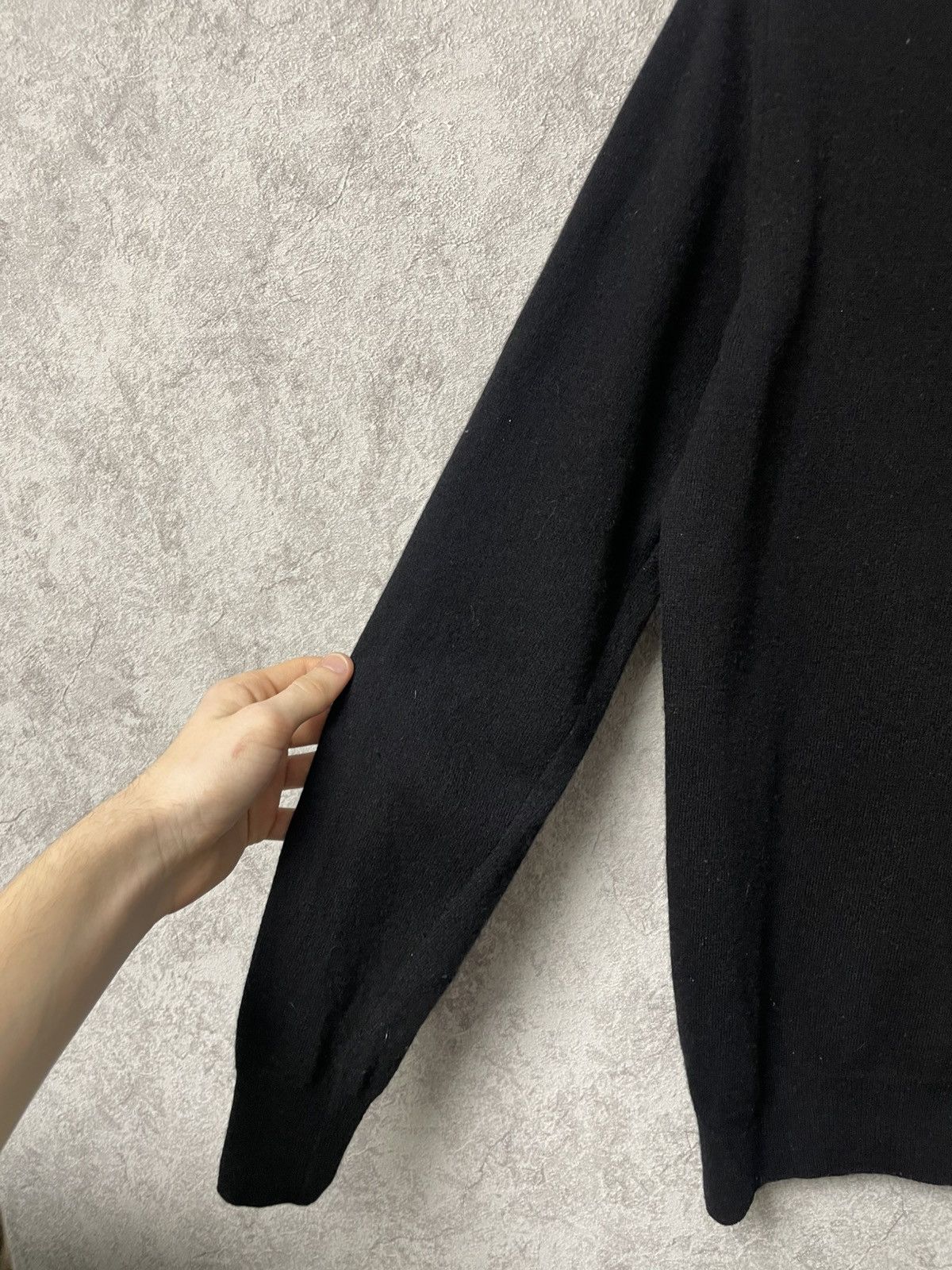 Roberto Cavalli Vintage Roberto Cavalli Black Wool/ Cashmere Sweater Size US M / EU 48-50 / 2 - 15 Thumbnail
