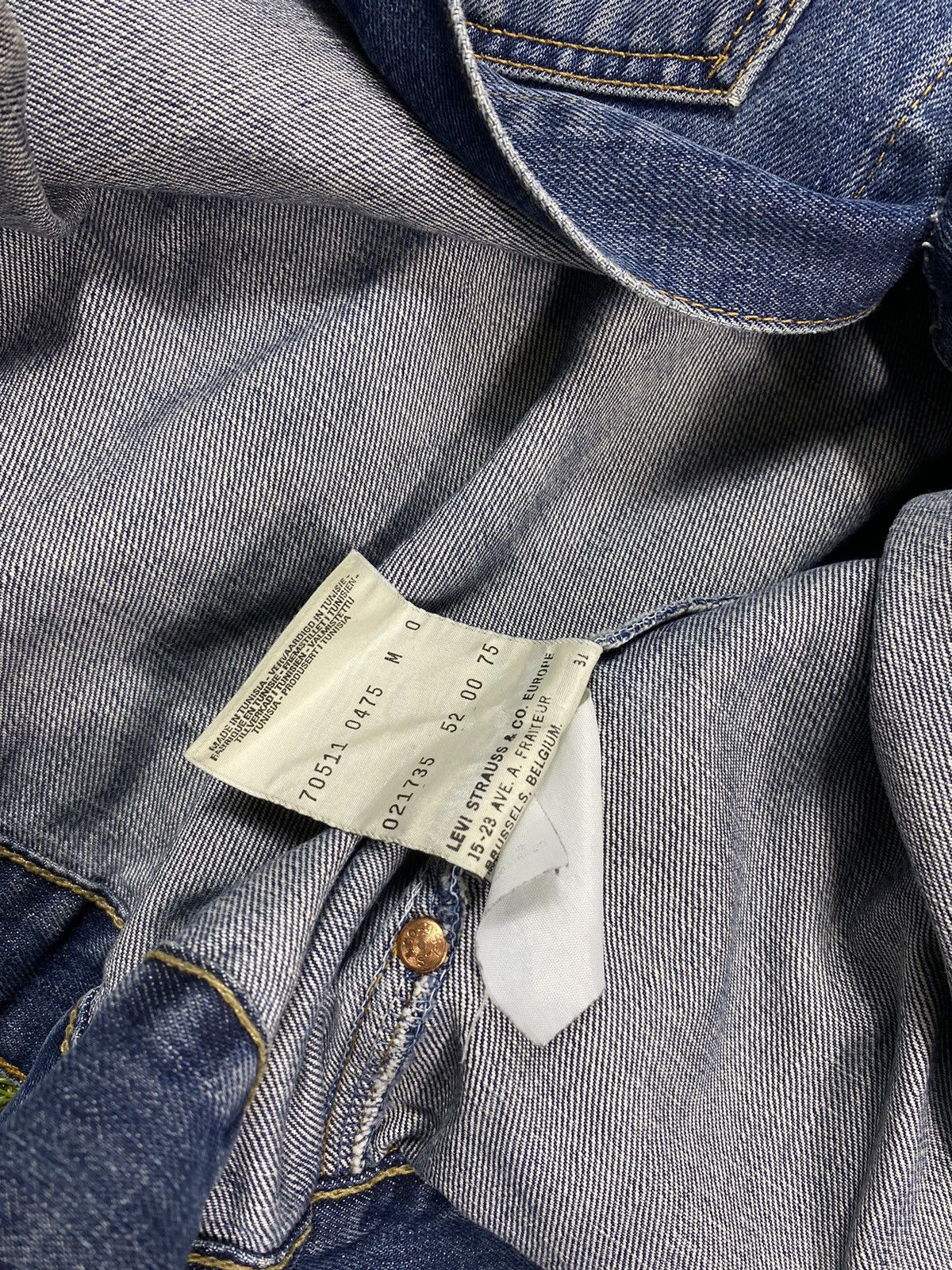 Levi's × Levi's Vintage Clothing × Vintage Vintage 90s Levi’s denim jacket jeans streetwear size M Size US M / EU 48-50 / 2 - 5 Thumbnail