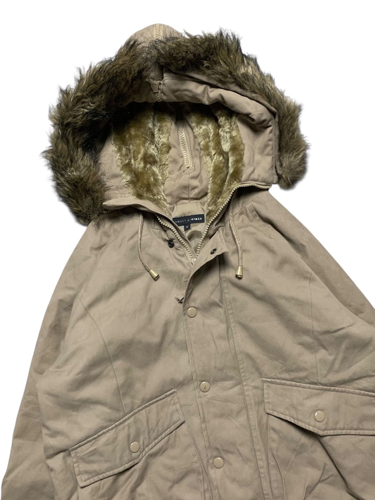 Japanese Brand Y2k sweet degrees N2B faux fur style jacket Size US M / EU 48-50 / 2 - 4 Thumbnail