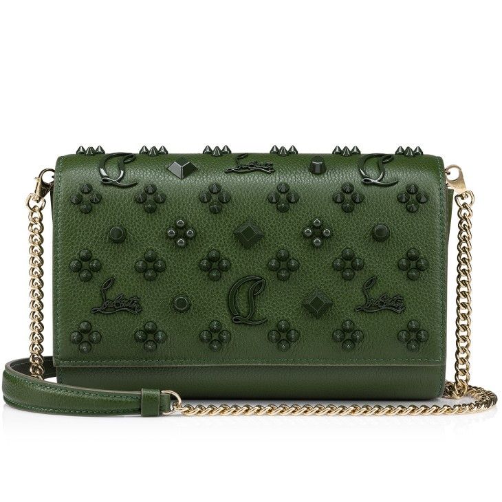 Christian Louboutin o1s1wg110125 Size:OS/Paloma Clutch in Green Size ONE SIZE - 1 Preview