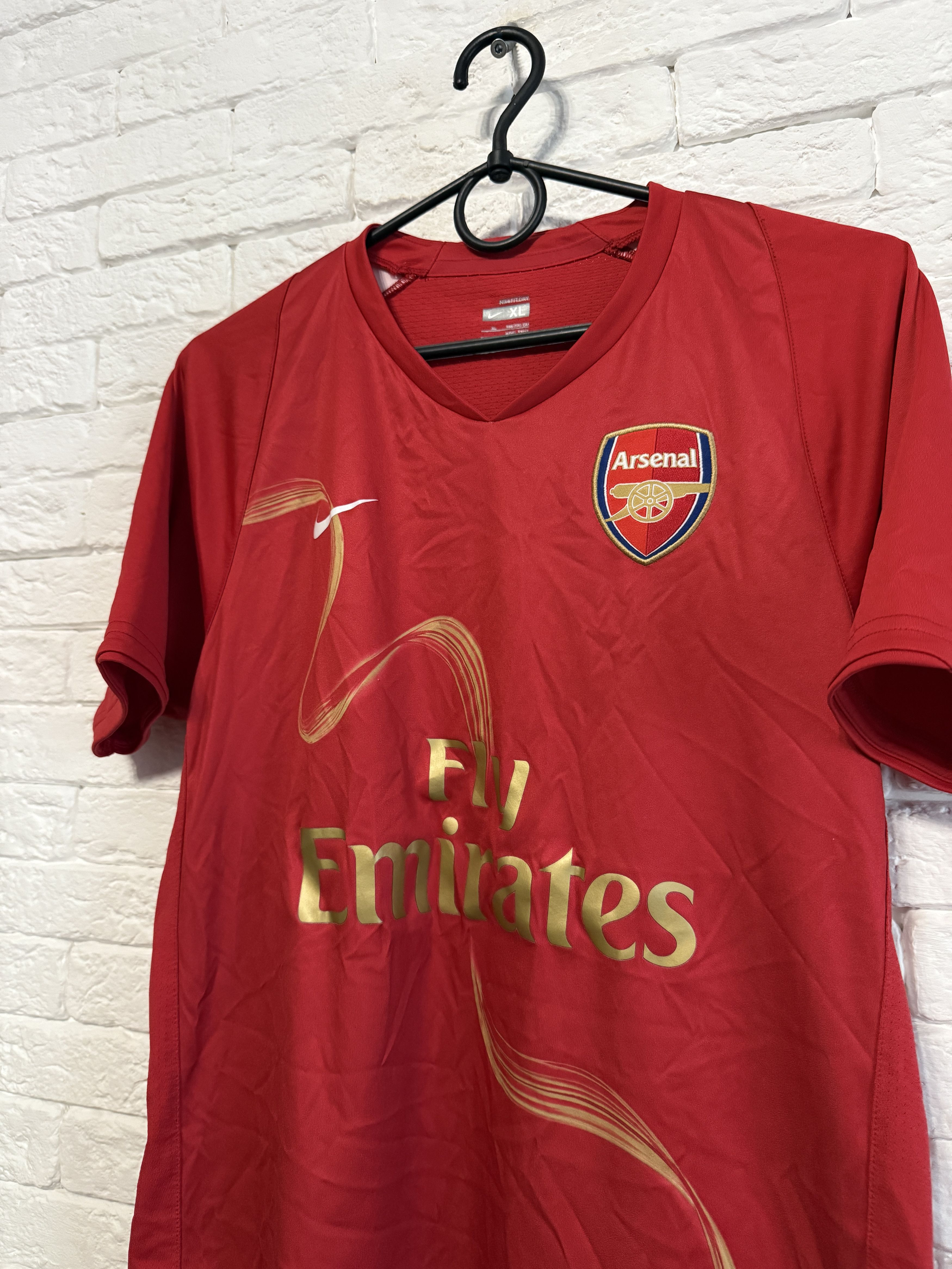 Nike Nike Arsenal Training Jersey 08/09 Cameron 18 Sz S Size US S / EU 44-46 / 1 - 2 Thumbnail