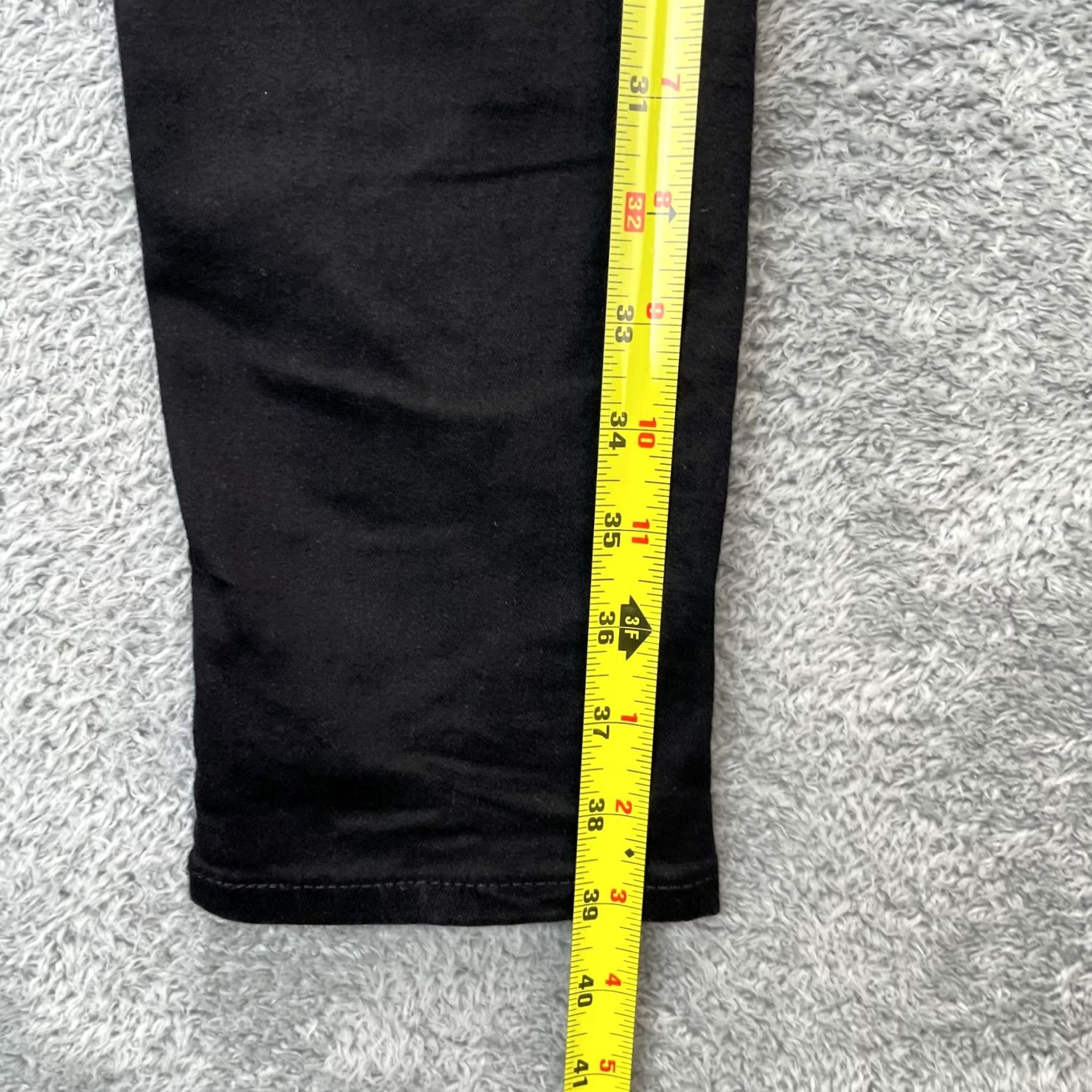 Levi's Levi's 311 Jeans Womens 27 Black Shaping Skinny Leg Logo Dark Wash Denim Cotton Jeans - Levi's 311 Shaping Skinny Womens Jeans 27 Black City Preppy Size 27" / US 4 / IT 40 - 5 Thumbnail
