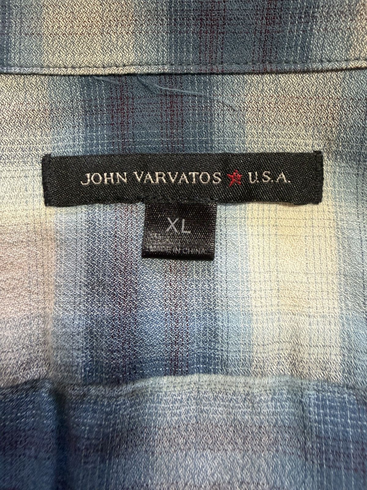John Varvatos John Varvatos Blue shirt Size US XL / EU 56 / 4 - 3 Thumbnail