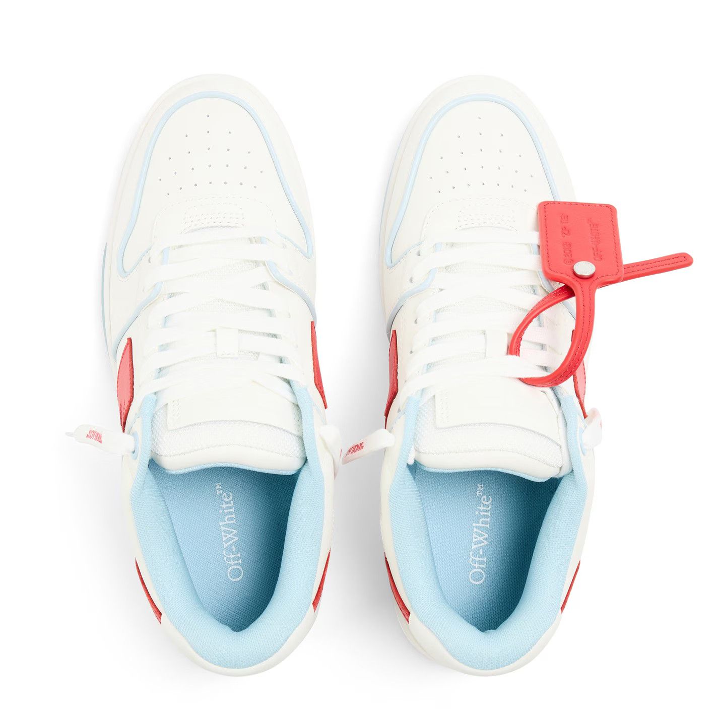 Off-White o1g2r1mq0226 Outofoffice Low-Top Trainers in Multicolor Size US 12 / EU 45 - 5 Thumbnail