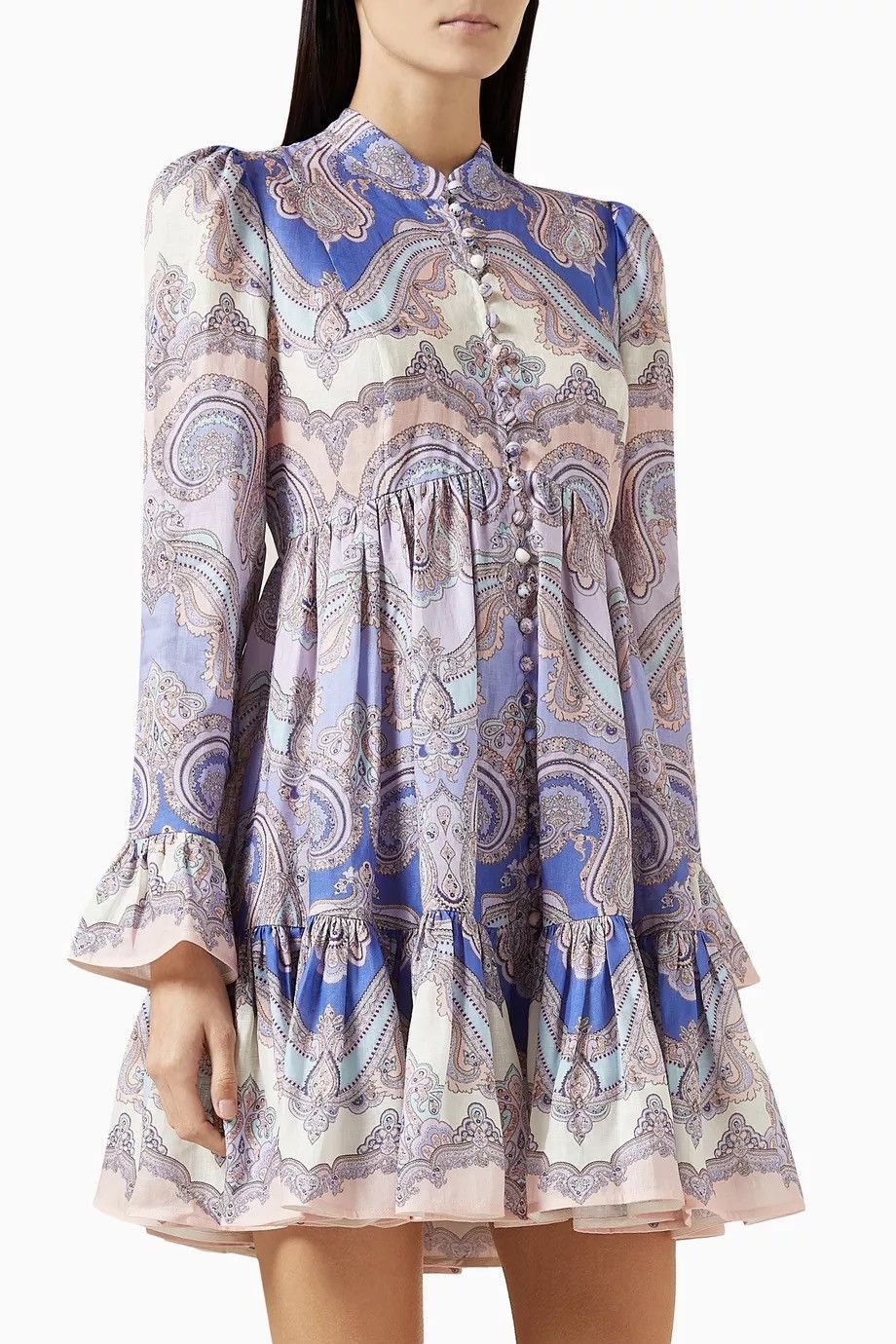 Zimmermann Zimmermann Paisley Mini Dress — Size 1 / US 6 — New Size S / US 4 / IT 40 - 2 Thumbnail