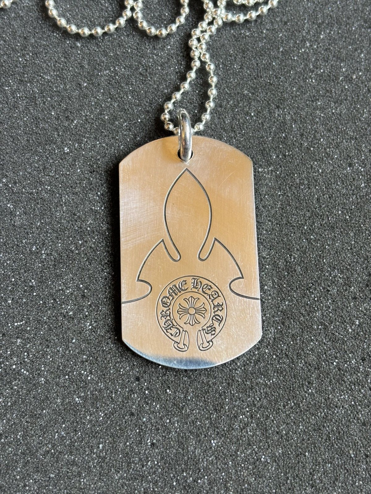 Chrome Hearts Chrome Hearts Fleur Dog Tag Size ONE SIZE - 2 Thumbnail