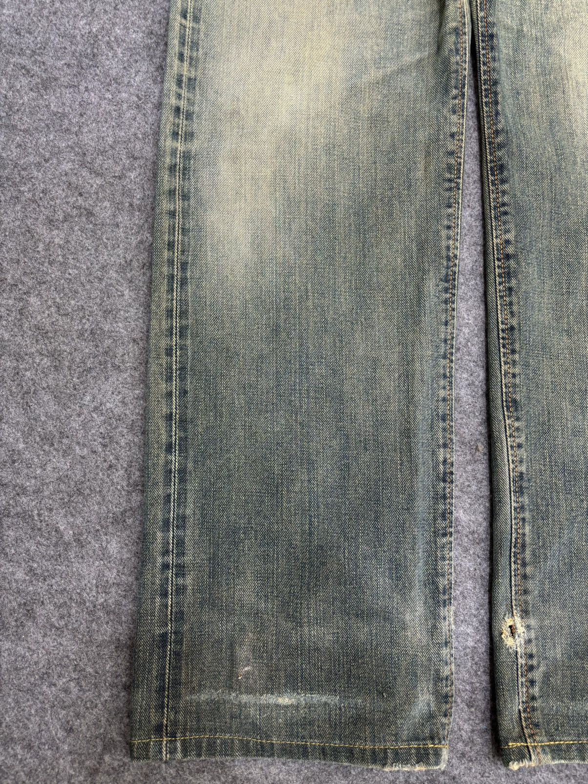 Edwin 💥Rare Selvedge💥Vintage Edwin 505X Yellow Selvedge Denim F578 Size US 29 - 8 Thumbnail