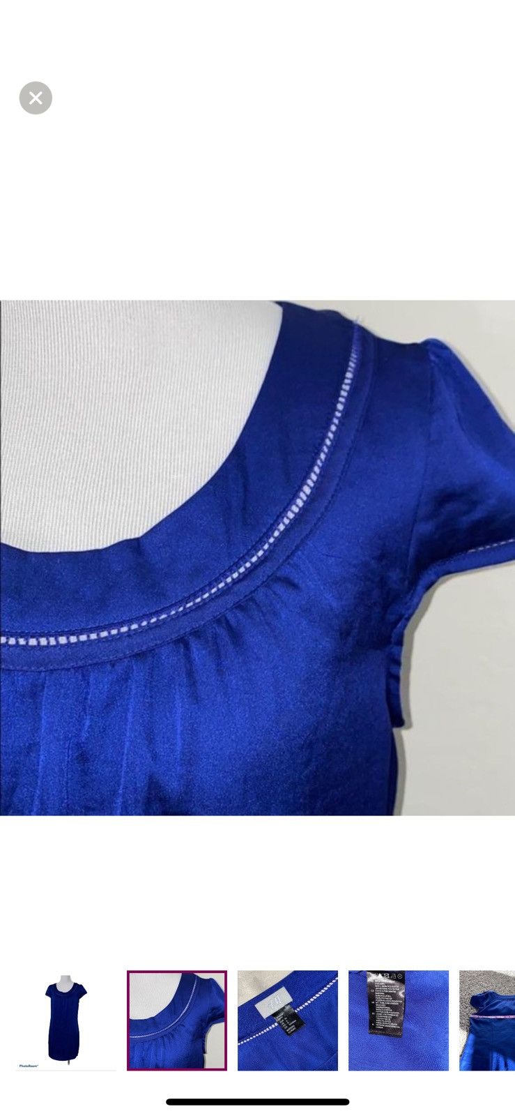 H&M H&M blue shift dress size 6 Size M / US 6-8 / IT 42-44 - 2 Thumbnail